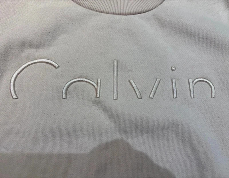 Calvin Klein pull femme rose poudré/ taille S – Calvin Klein – taille S / 36 / 8 3