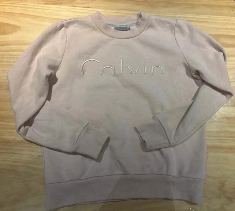 Calvin Klein pull femme rose poudré/ taille S