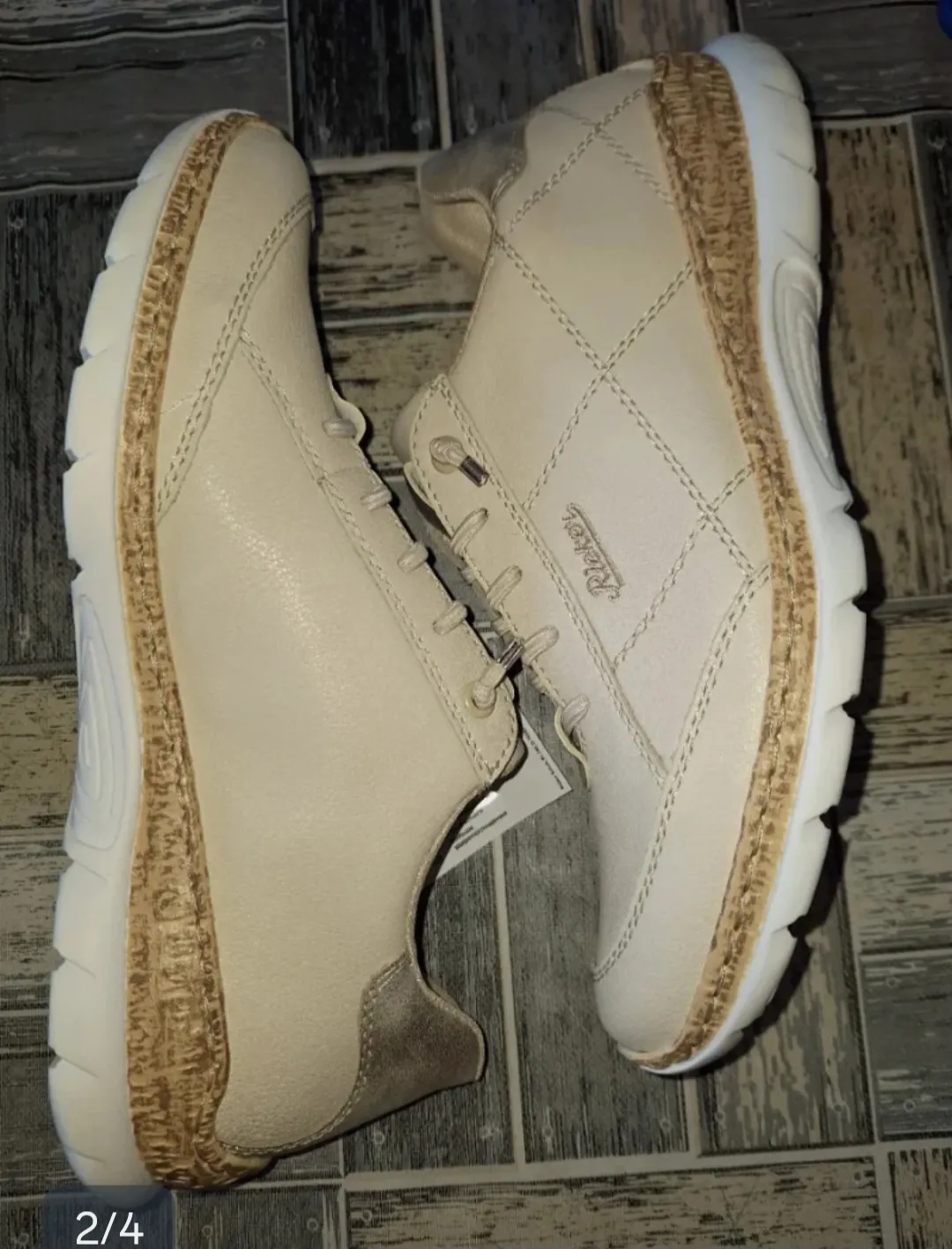 Zapatillas Rieker Mujer Beige Dorado talla 40 – Rieker – taille EU 40 2