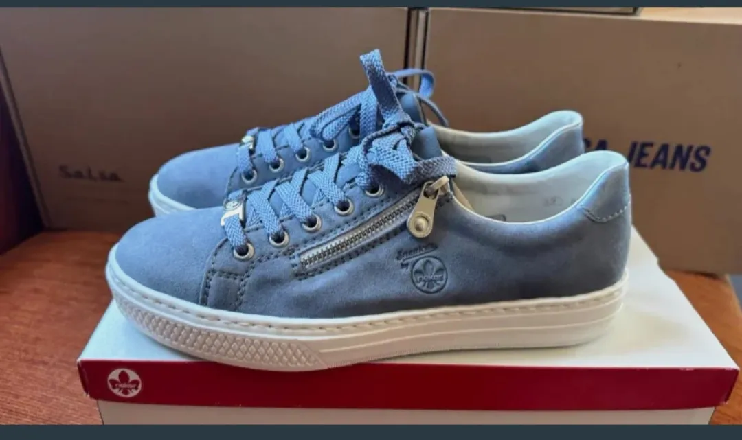 Zapatillas Rieker Mujer Azul Ante – Rieker – taille EU 36 2