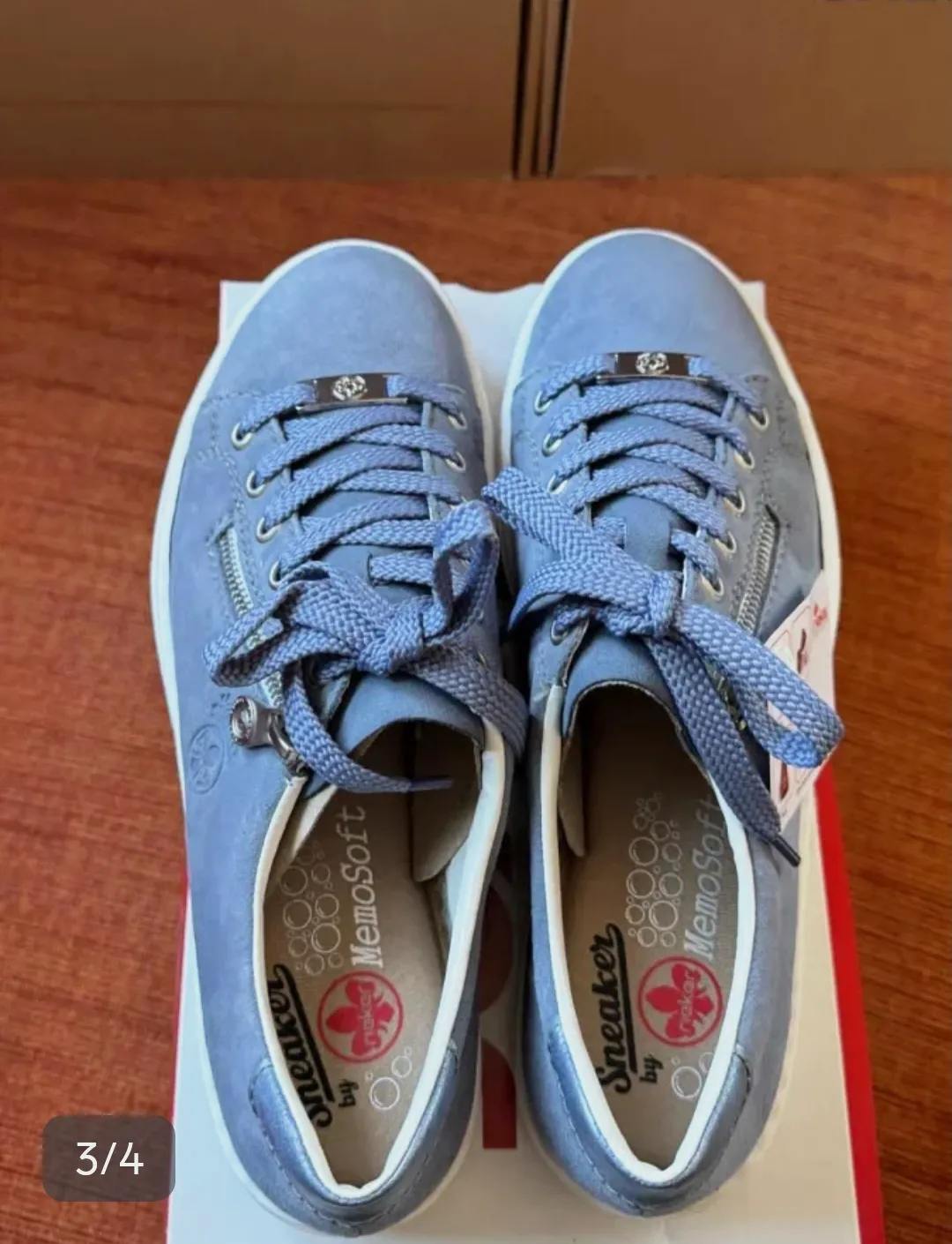 Zapatillas Rieker Mujer Azul Ante – Rieker – taille EU 36 3