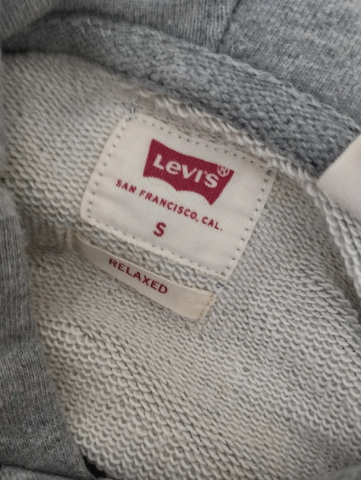 Sudadera con capucha Levi's gris talla S – Levi's – taille S 3