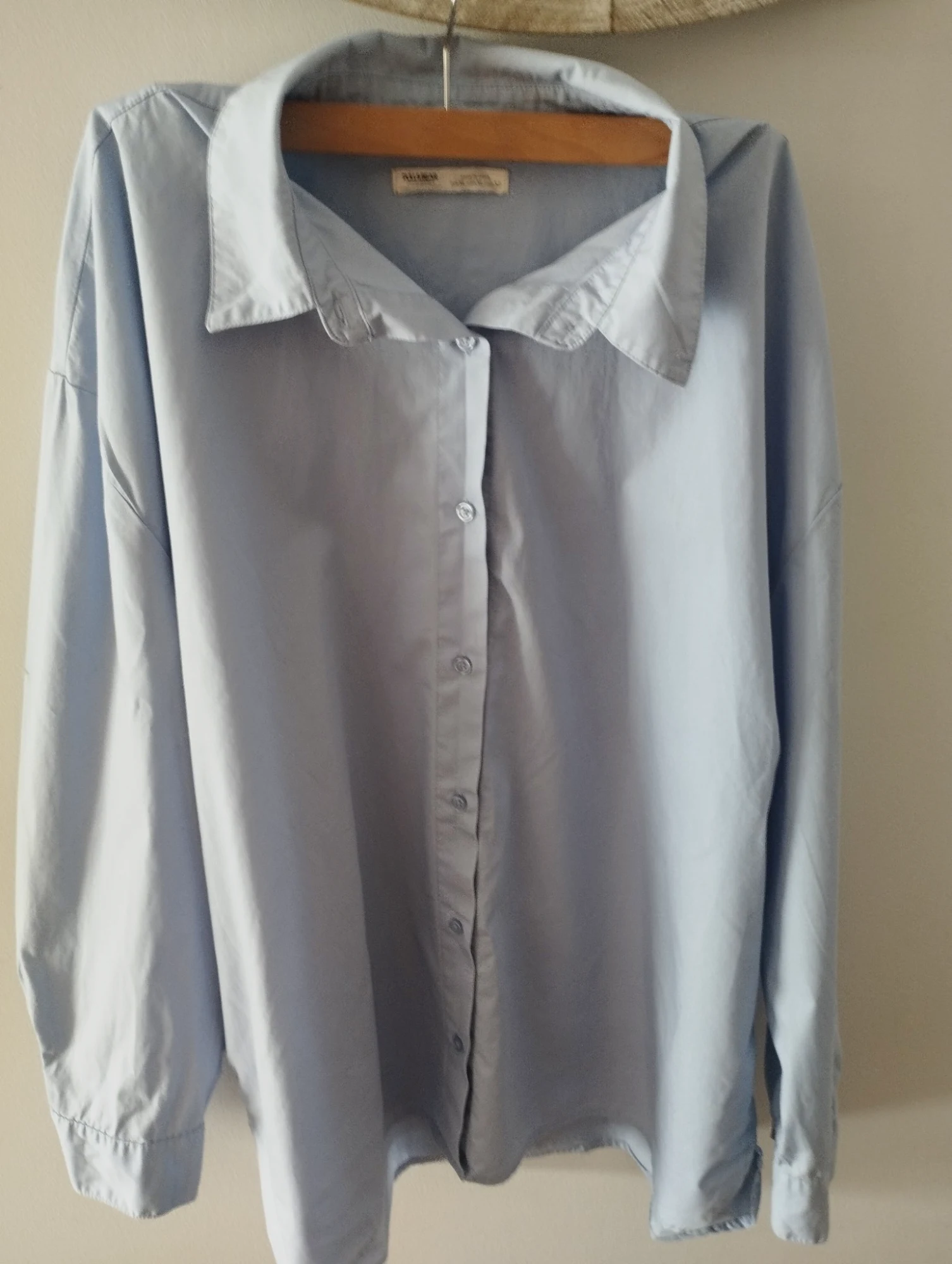 Camisa mujer azul claro. Talla XL