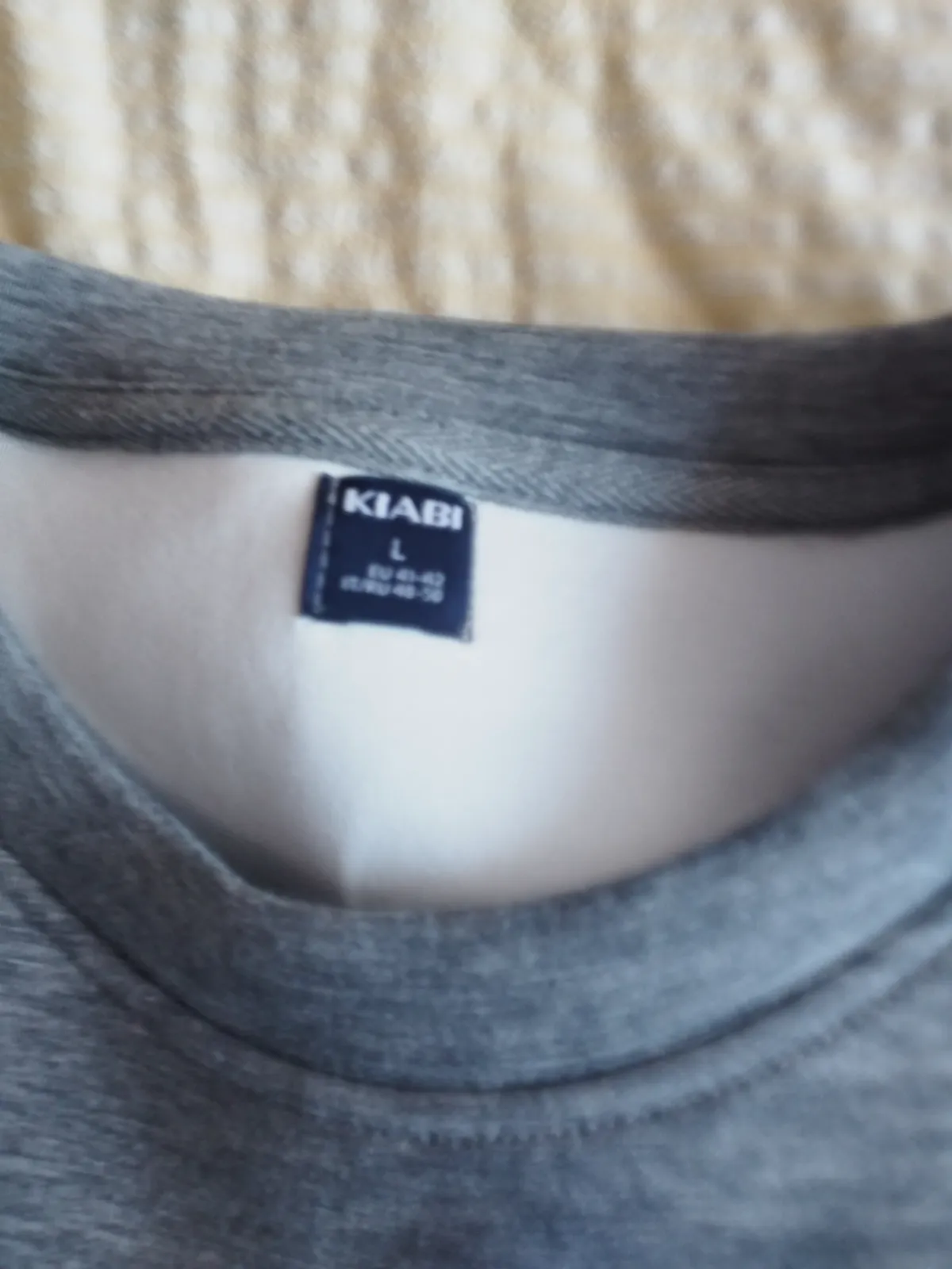 Sudadera gris Talla L nueva con etiqueta – Kiabi – taille L 4