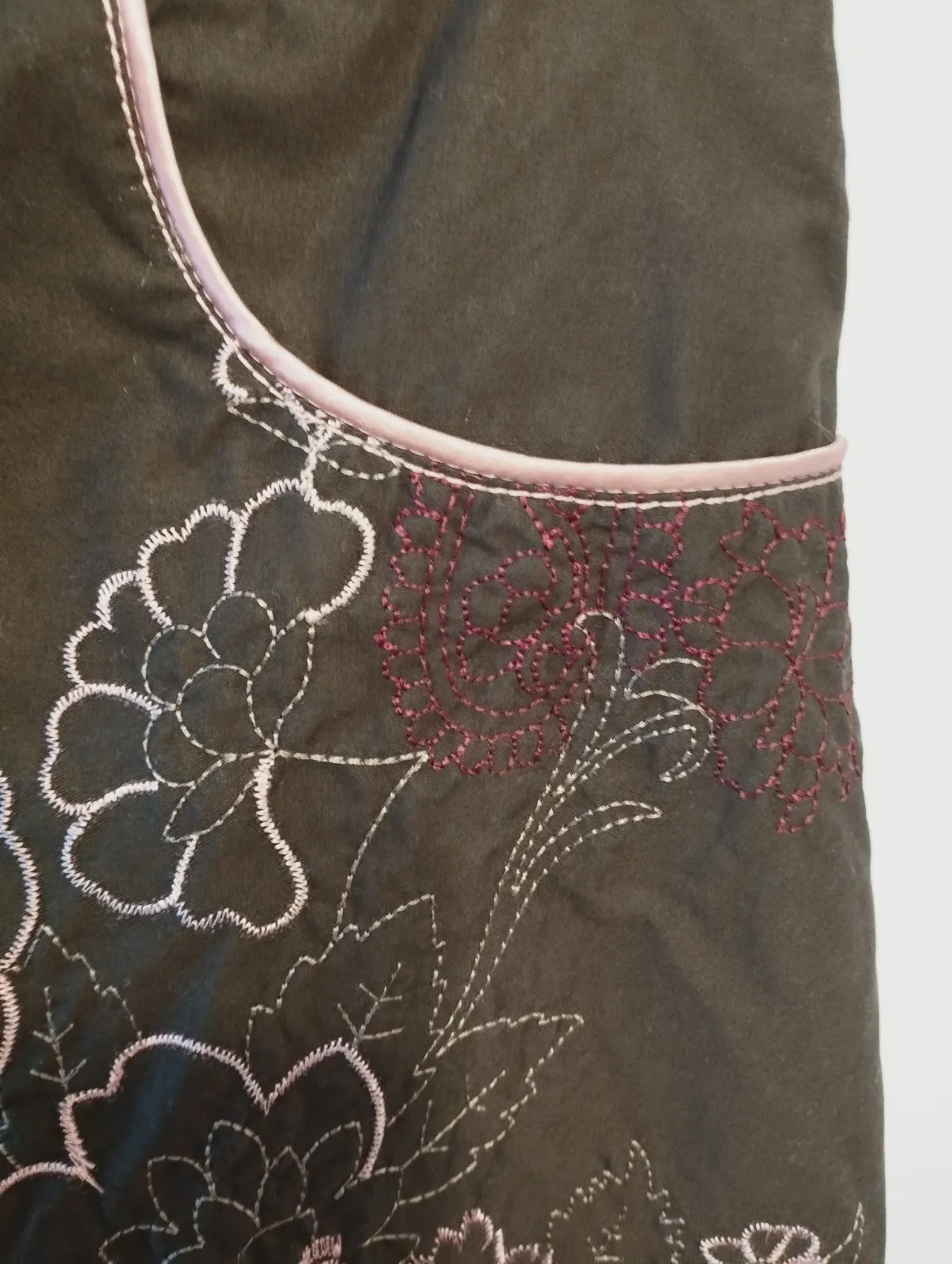 Falda marrón con bordados florales Alba Conde.Talla40 – Alba Conde – taille L 8