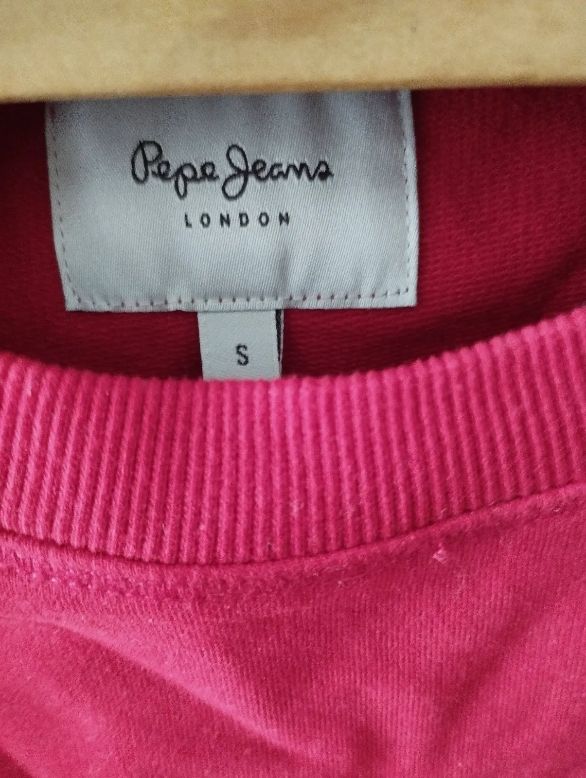 Sudadera Pepe Jeans London rojo. – Pepe Jeans – taille S 2