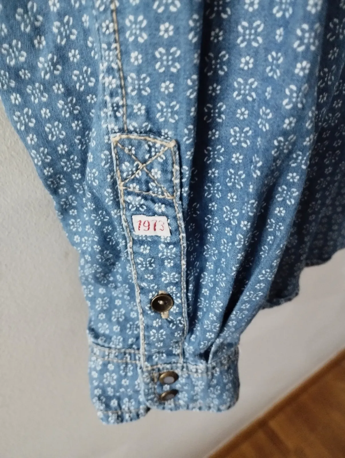 Camisa vaquera Pepe Jeans azul vaquero – Pepe Jeans – taille S 5