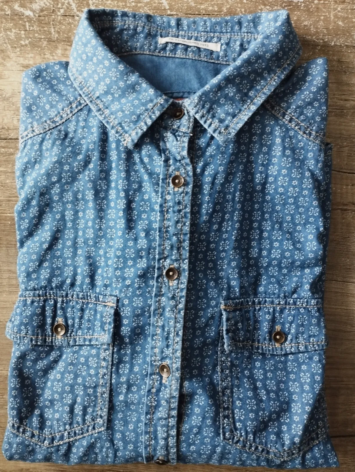 Camisa vaquera Pepe Jeans azul vaquero