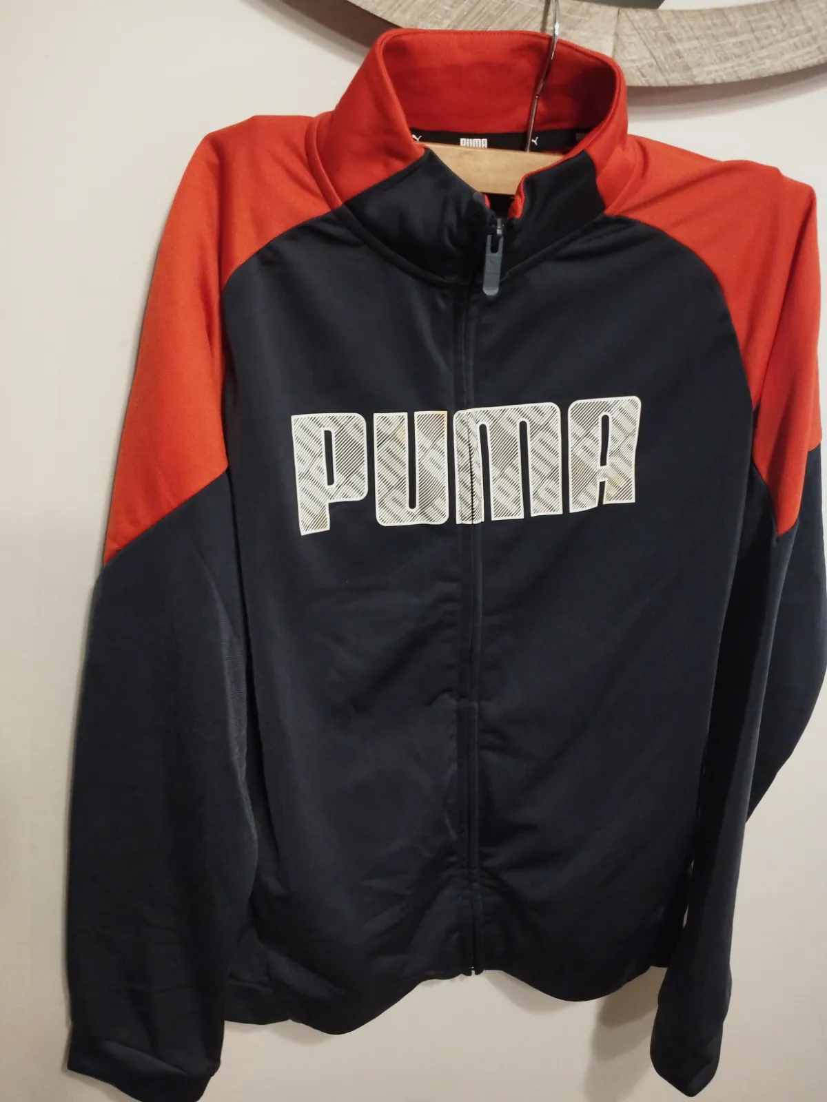 Chaqueta de chándal Puma azul y roja – Puma – taille 14 años 2