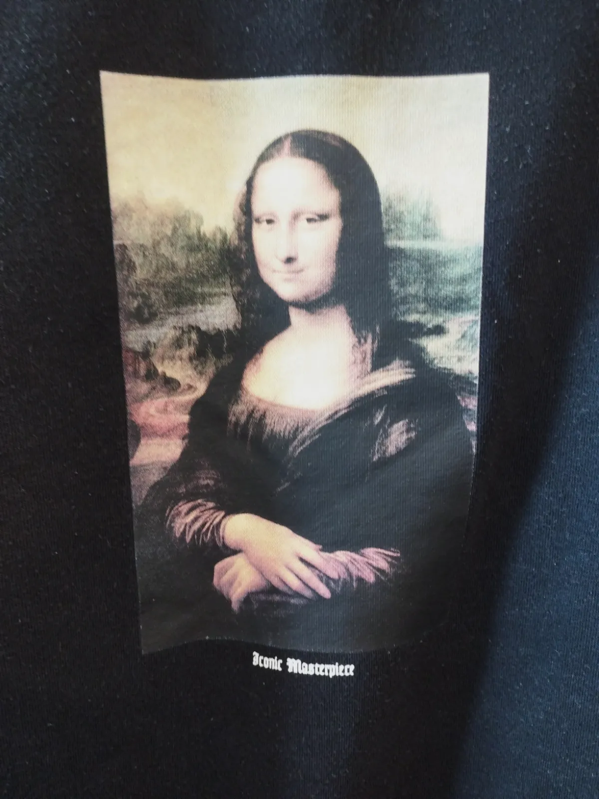 Sudadera negra H&M Mona Lisa – HyM – taille L 4