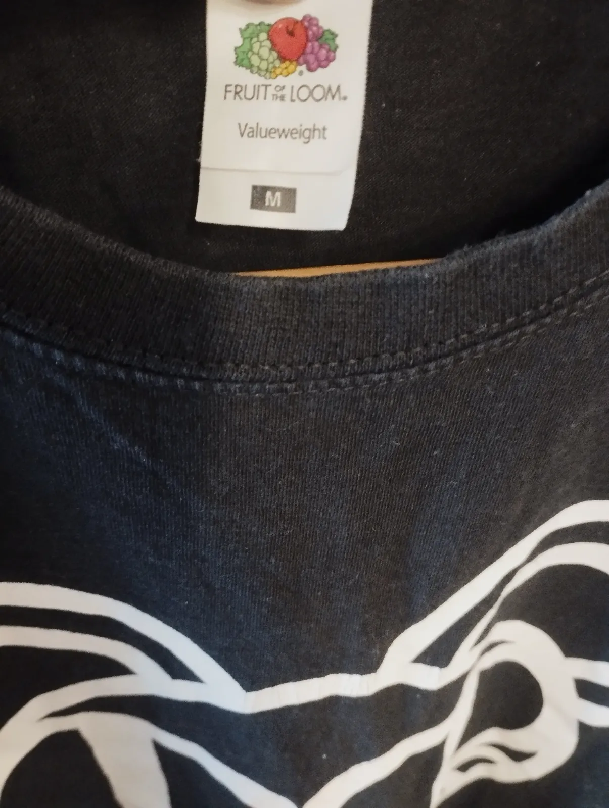 Camiseta negra Radiohead Fruit of the Loom talla M – Fruit of the Loom – taille M 3