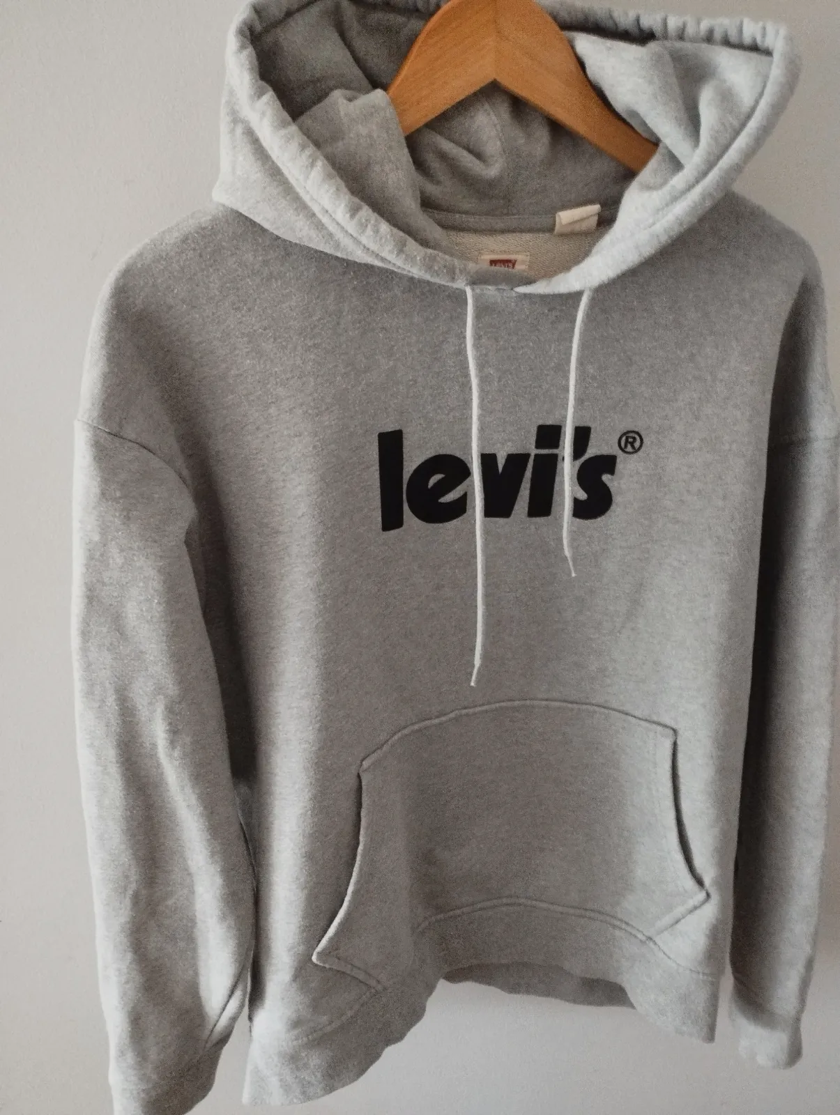 Sudadera con capucha Levi's gris talla S
