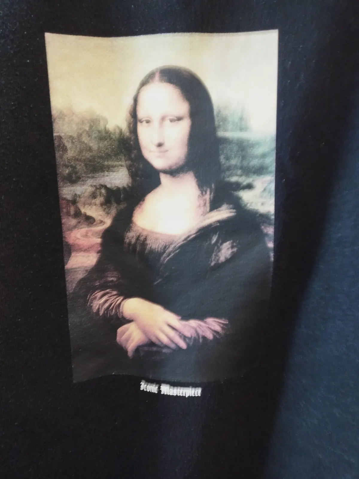 Sudadera negra H&M Mona Lisa – HyM – taille L 3