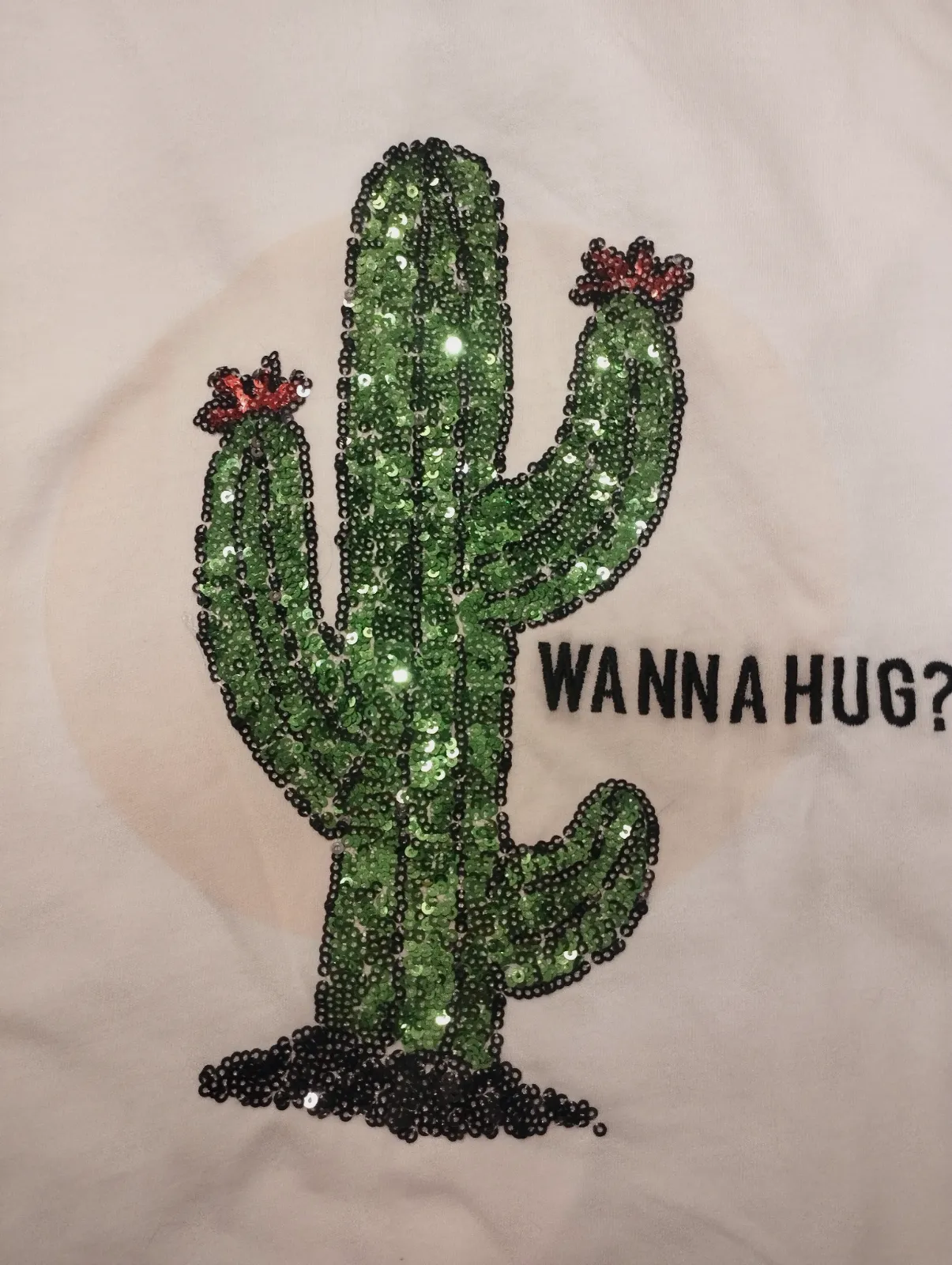 Camiseta blanca con motivo de cactus Jennyfer – Stradivarius – taille M 3