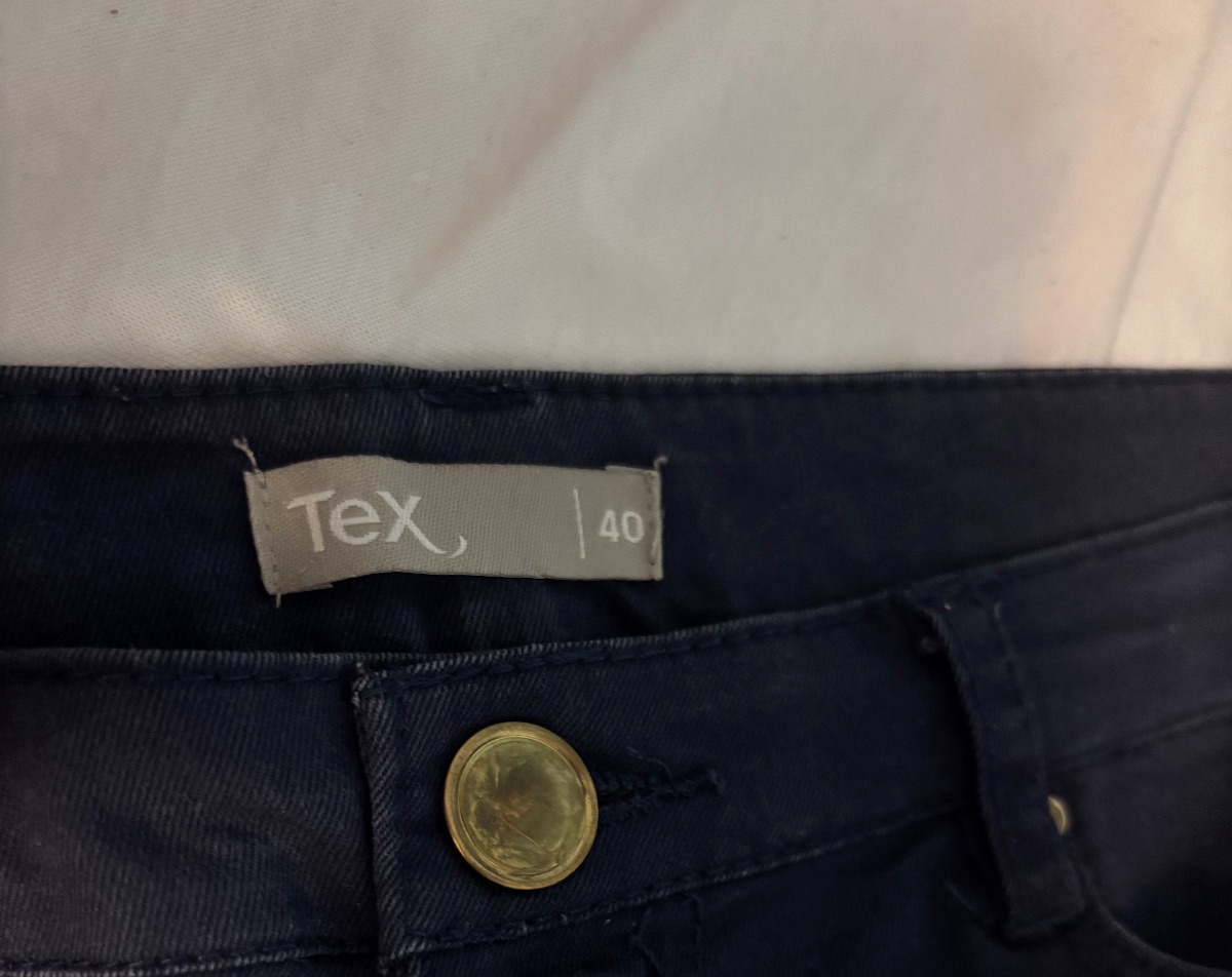 Pantalón azul marino – Tex – taille 38 4