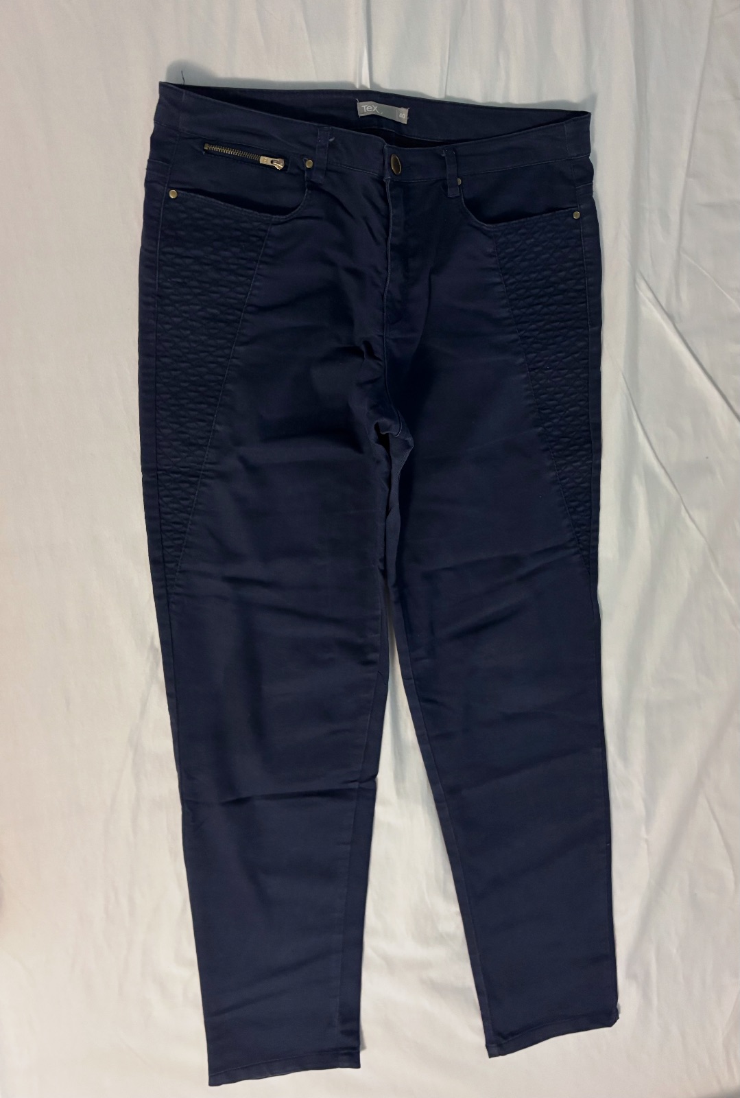 Pantalón azul marino – Tex – taille 38 2