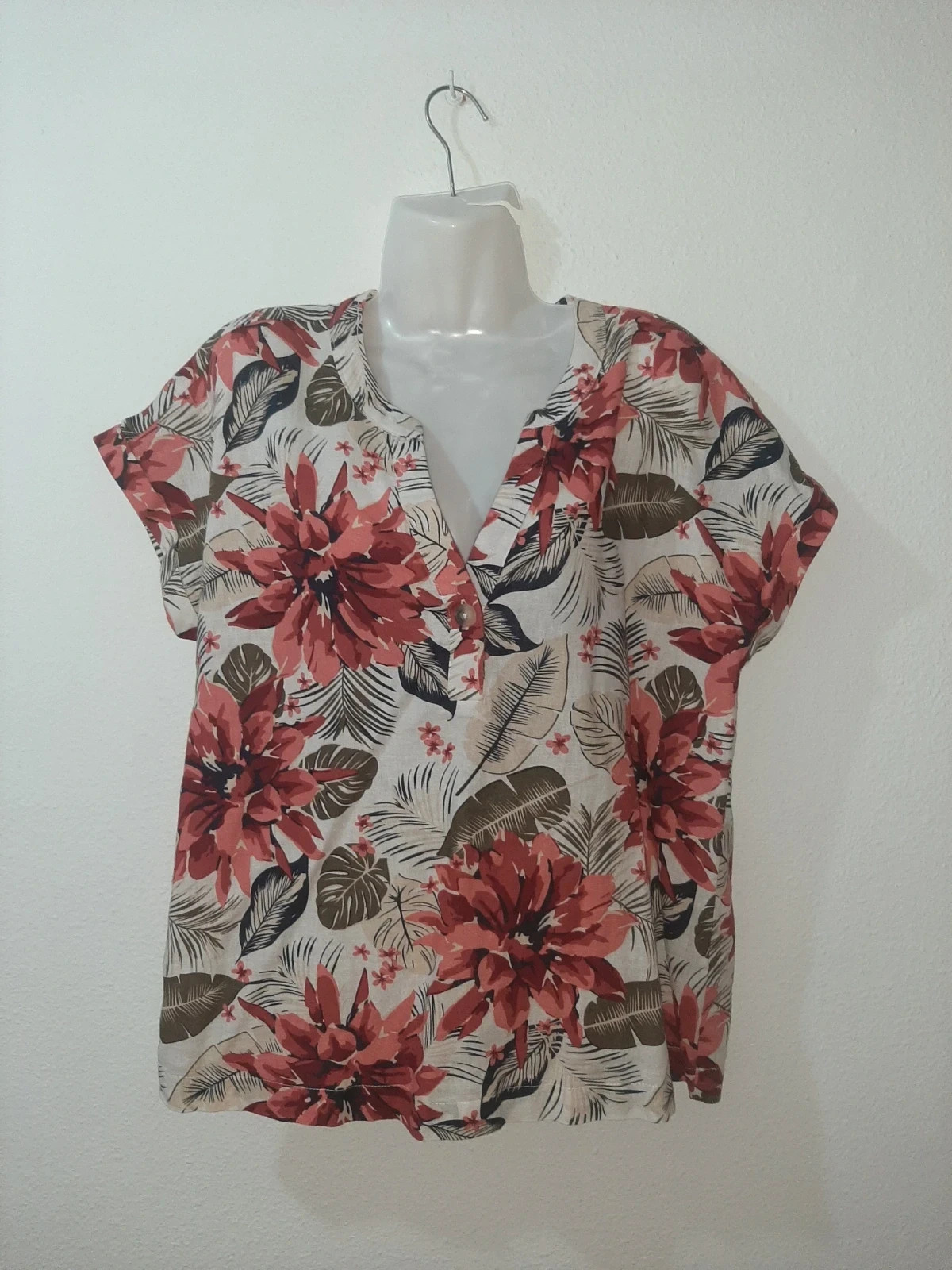 Blusa de flores – taille XL / 42 / 14