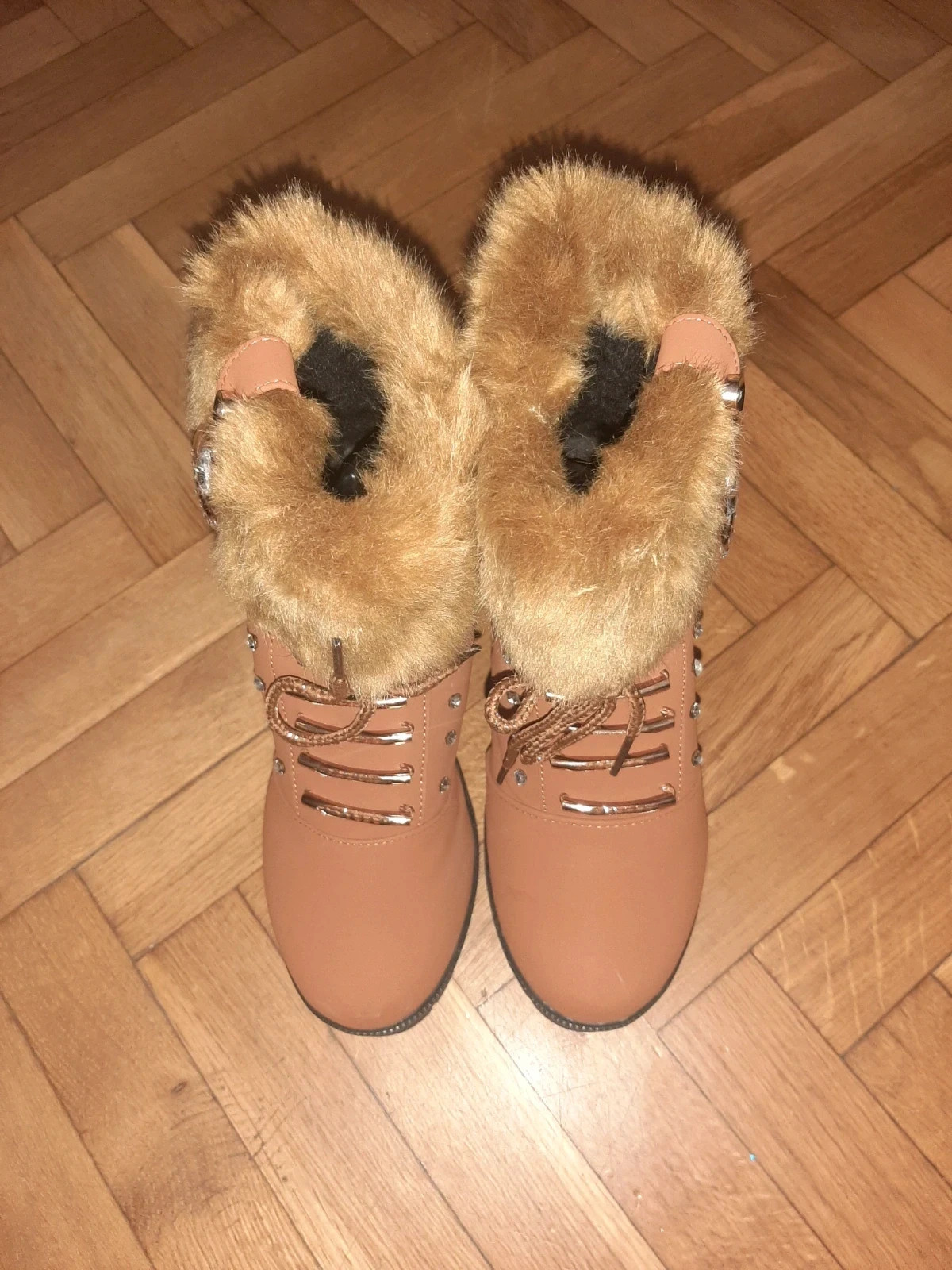 Botines marrones – taille 38 2