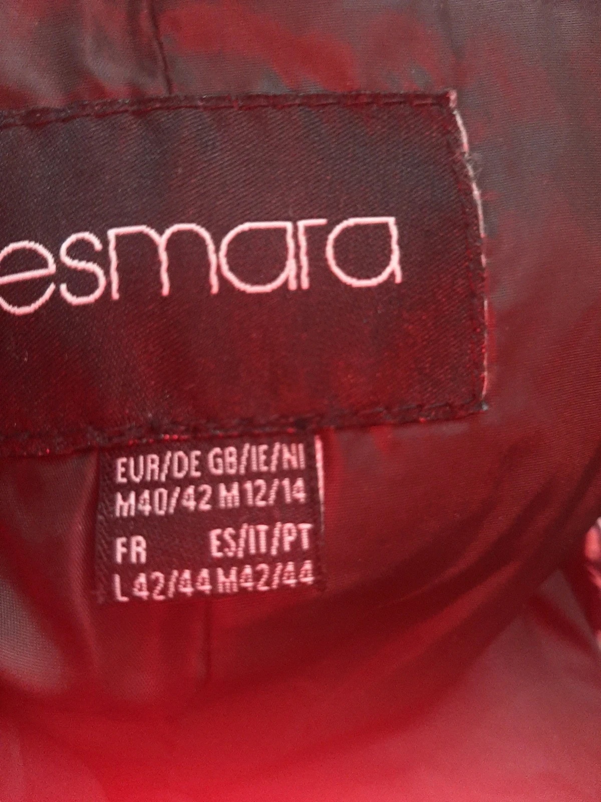 Abrigo negro – Esmara – taille L / 40 / 12 3