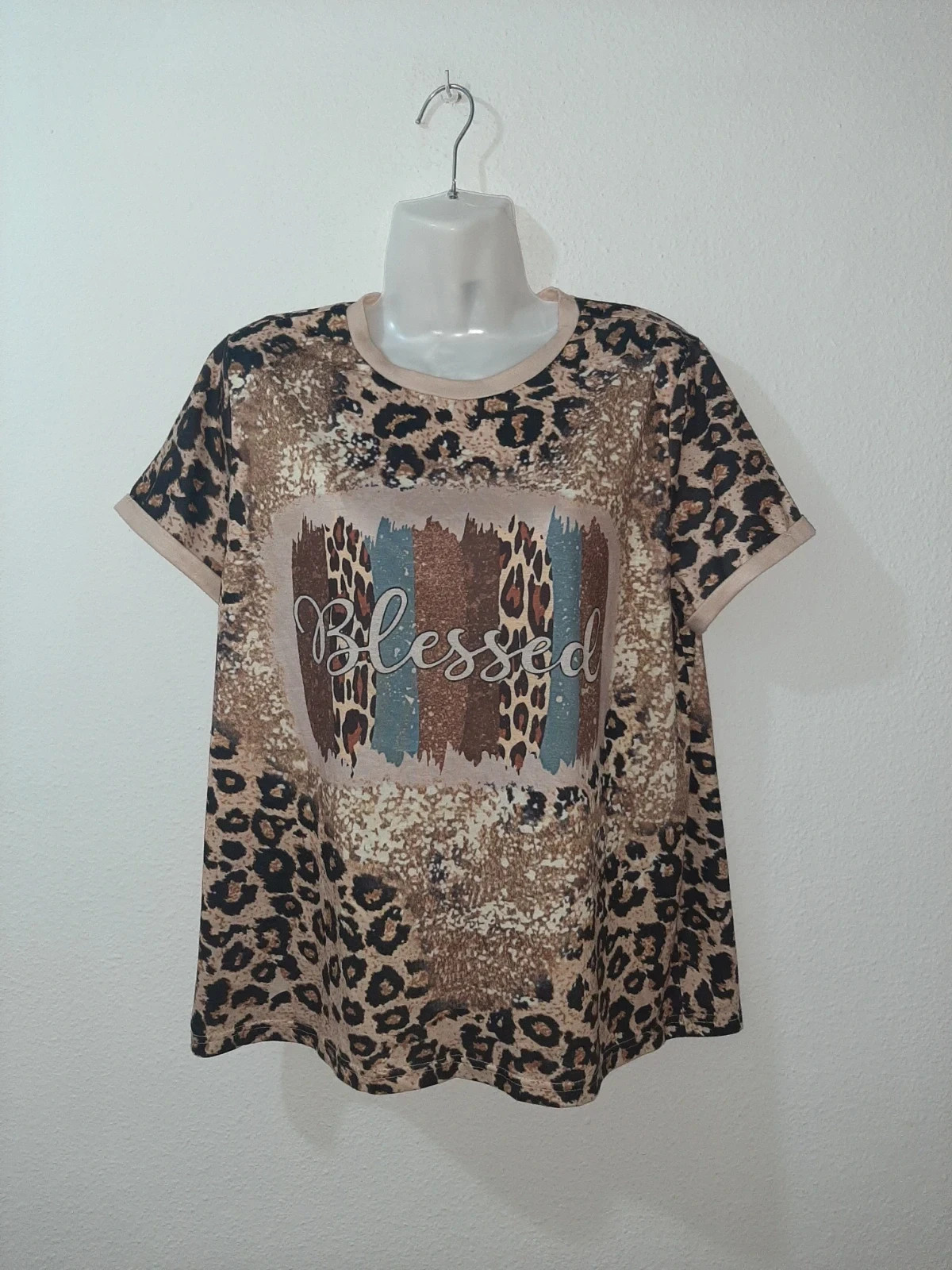Camiseta de leopardo – taille L / 40 / 12