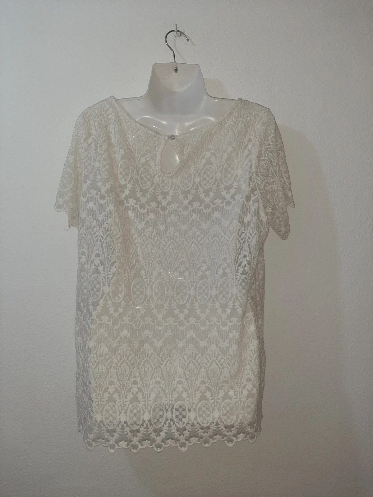 Blusa blanca – taille XXXL / 46 / 18 2