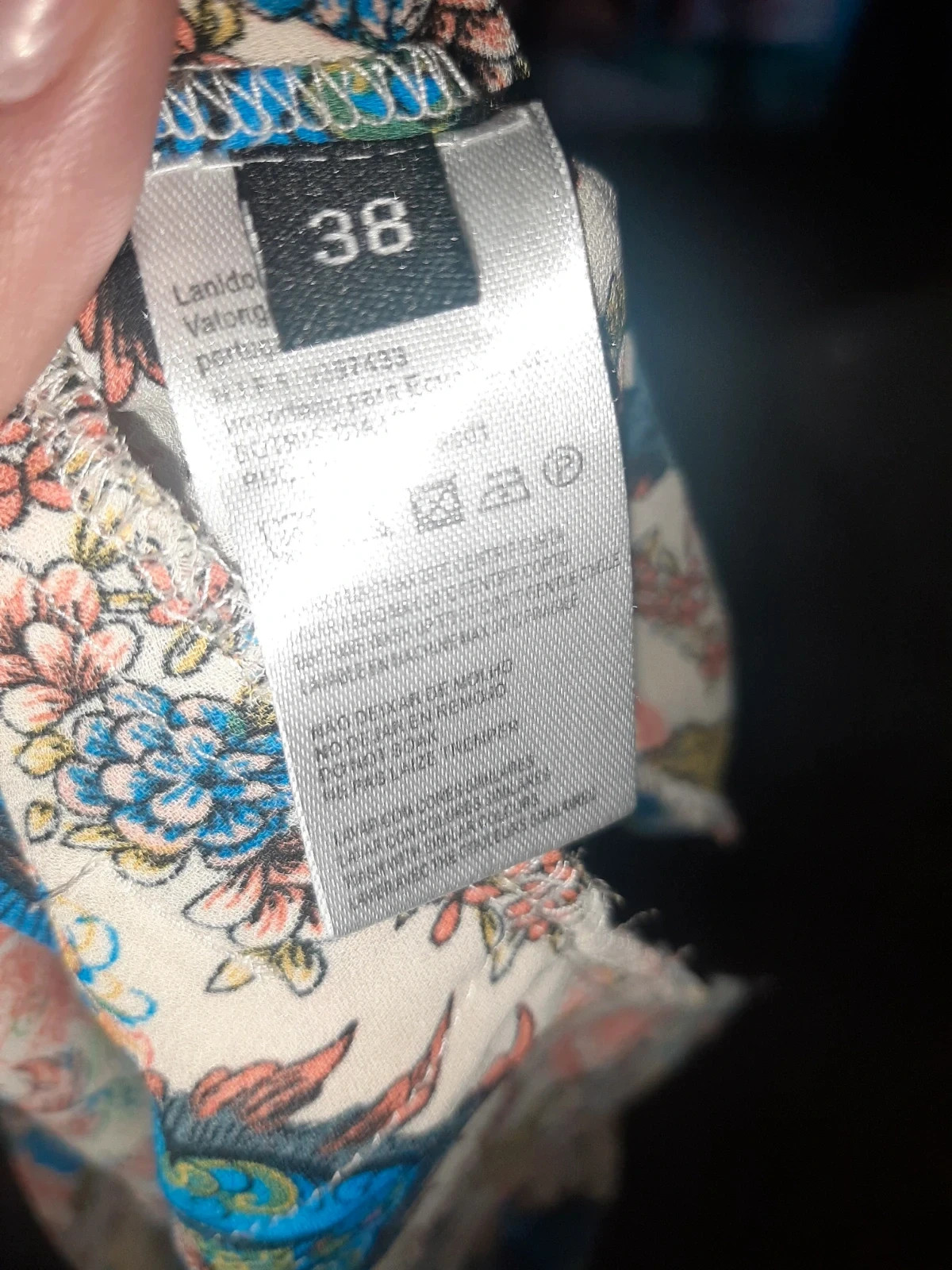 Pantalón estampado – taille M / 38 / 10 3