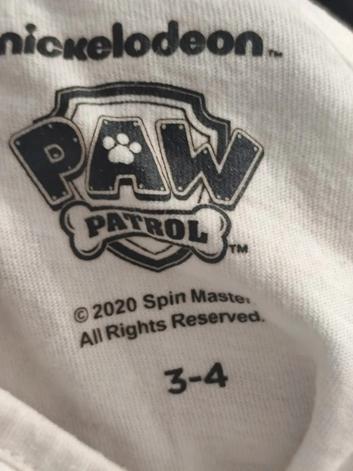 Camiseta Paw Patrol – Paw Patrol – taille 4 ans / 104 cm 3