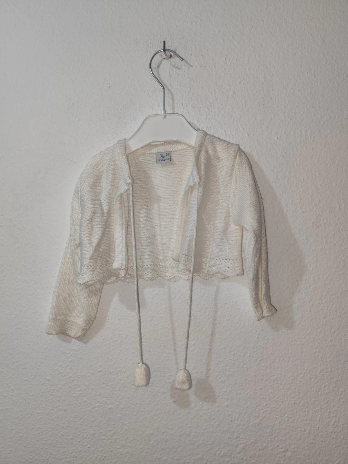 Chaqueta blanca – taille 9-12 mois / 74 cm