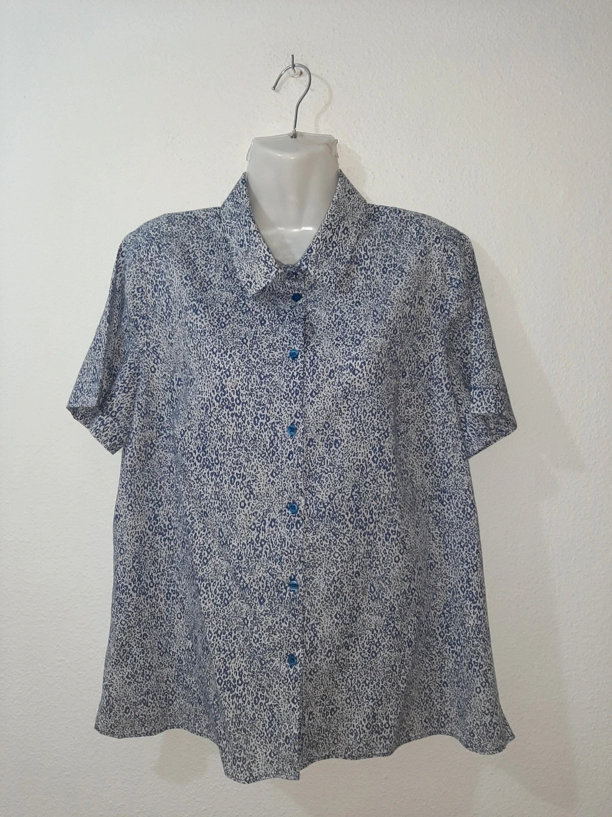 Blusa de leopardo – Antea – taille XXL / 44 / 16