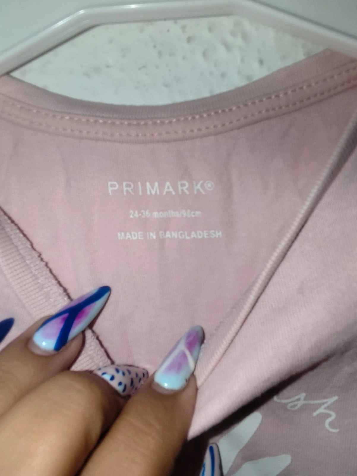 Camiseta rosa – Primark – taille 24-36 mois / 92 cm 3