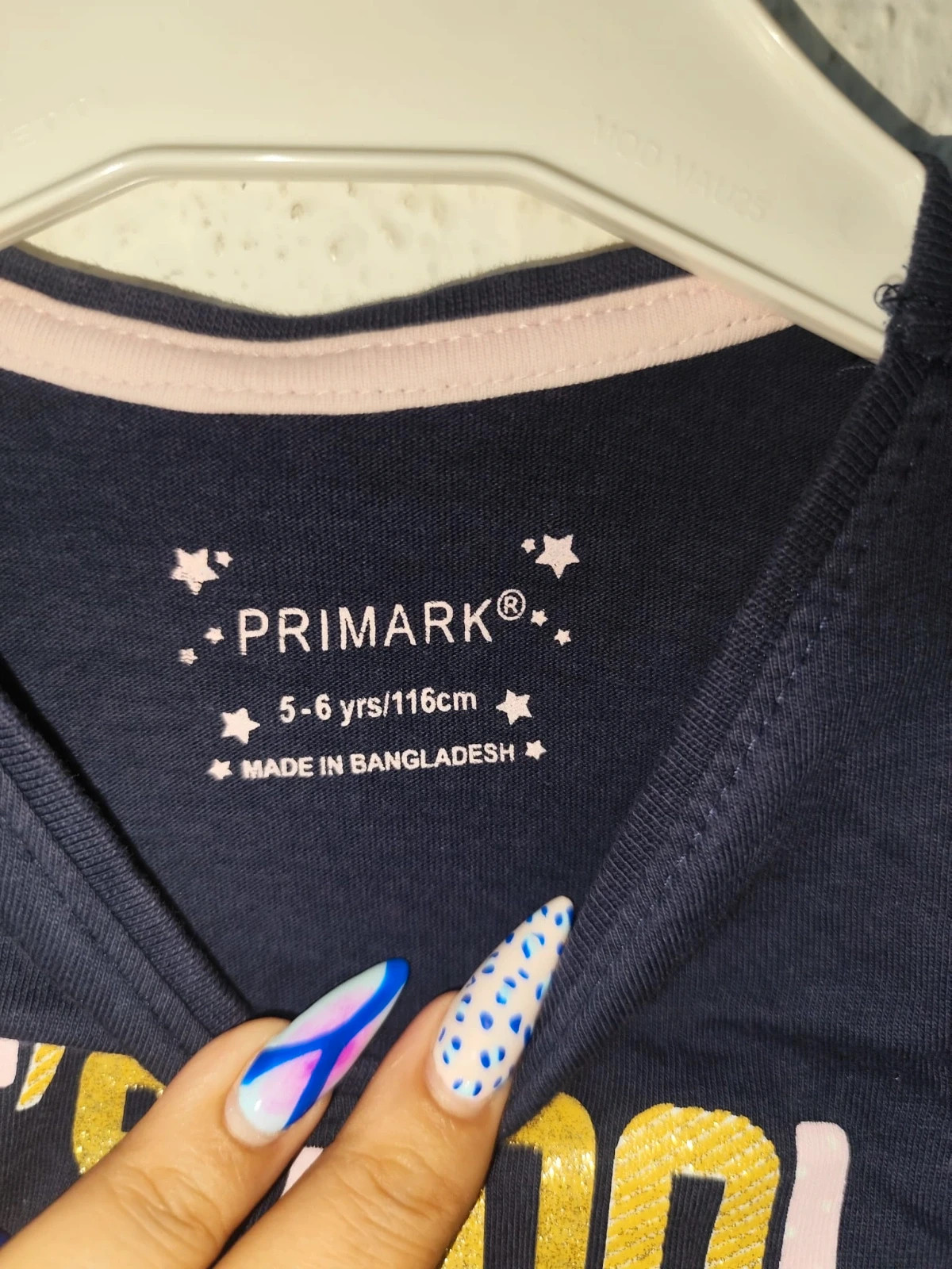 Camiseta azul – Primark – taille 6 ans / 116 cm 2