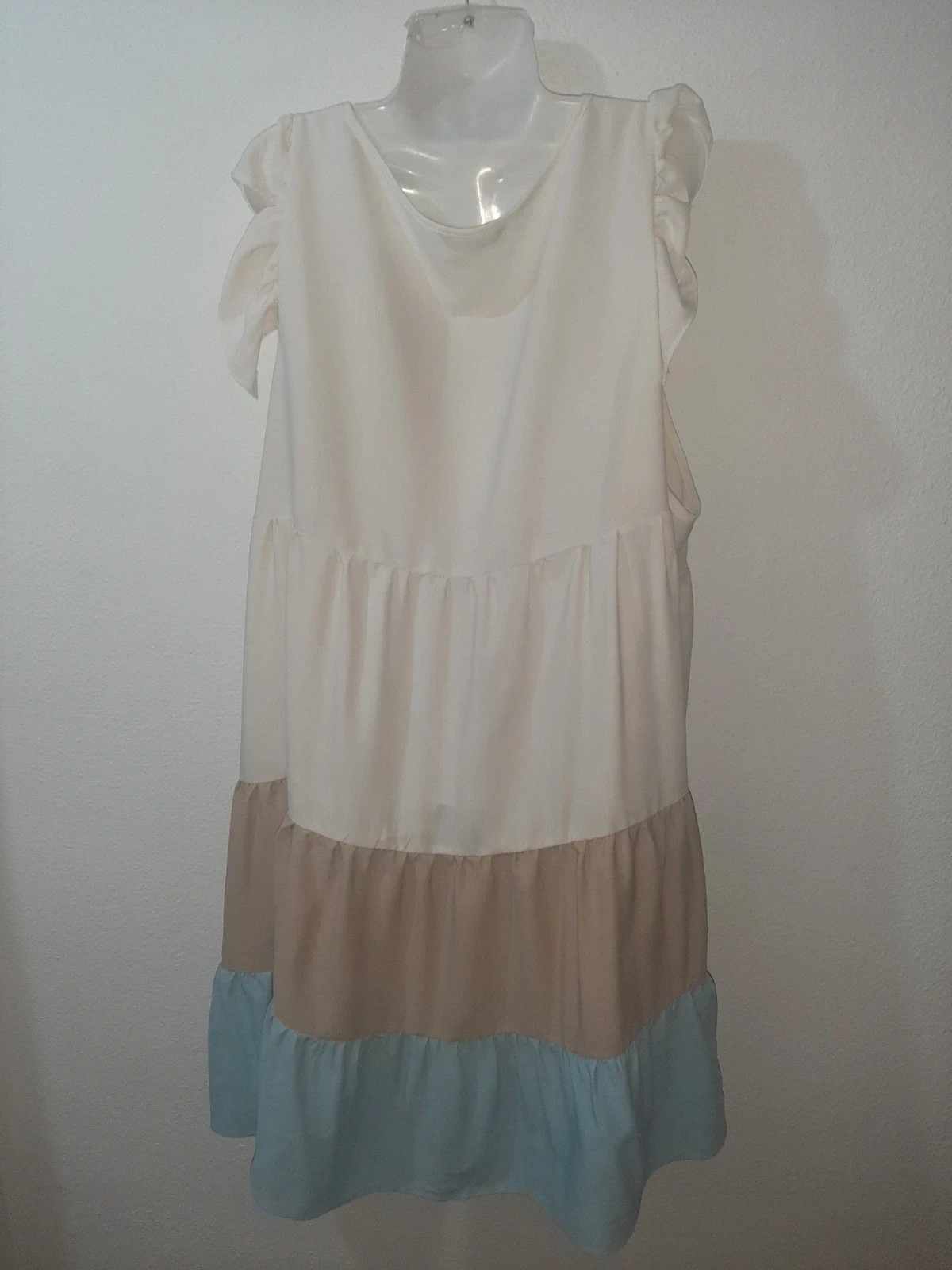 Vestido blanco – taille 4XL / 48 / 20 2