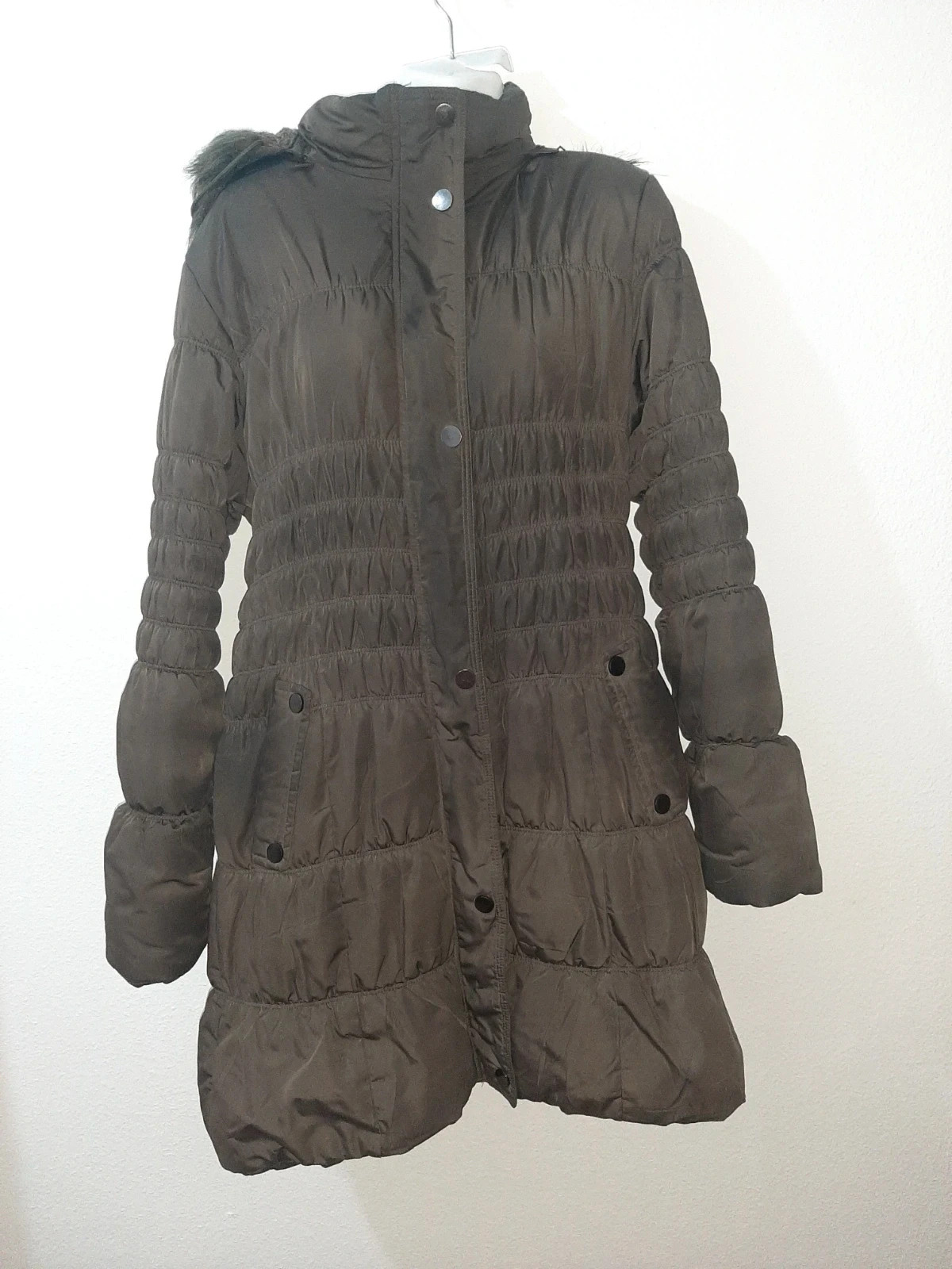 Abrigo marrón – taille XL / 42 / 14