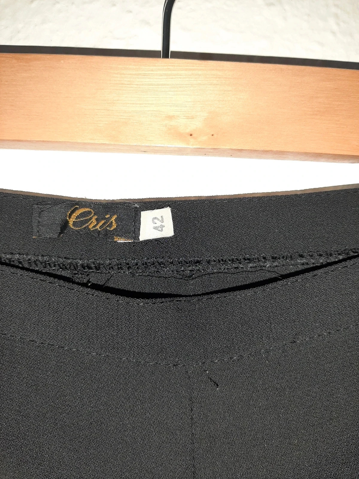 Pantalón negro – taille XL / 42 / 14 3