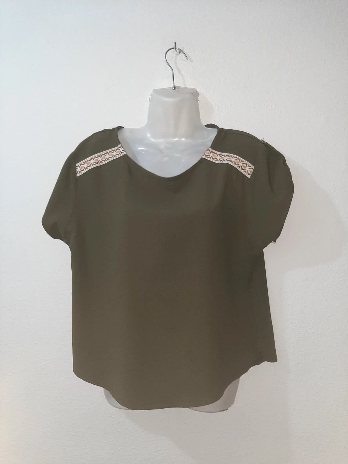 Blusa verde – taille L / 40 / 12
