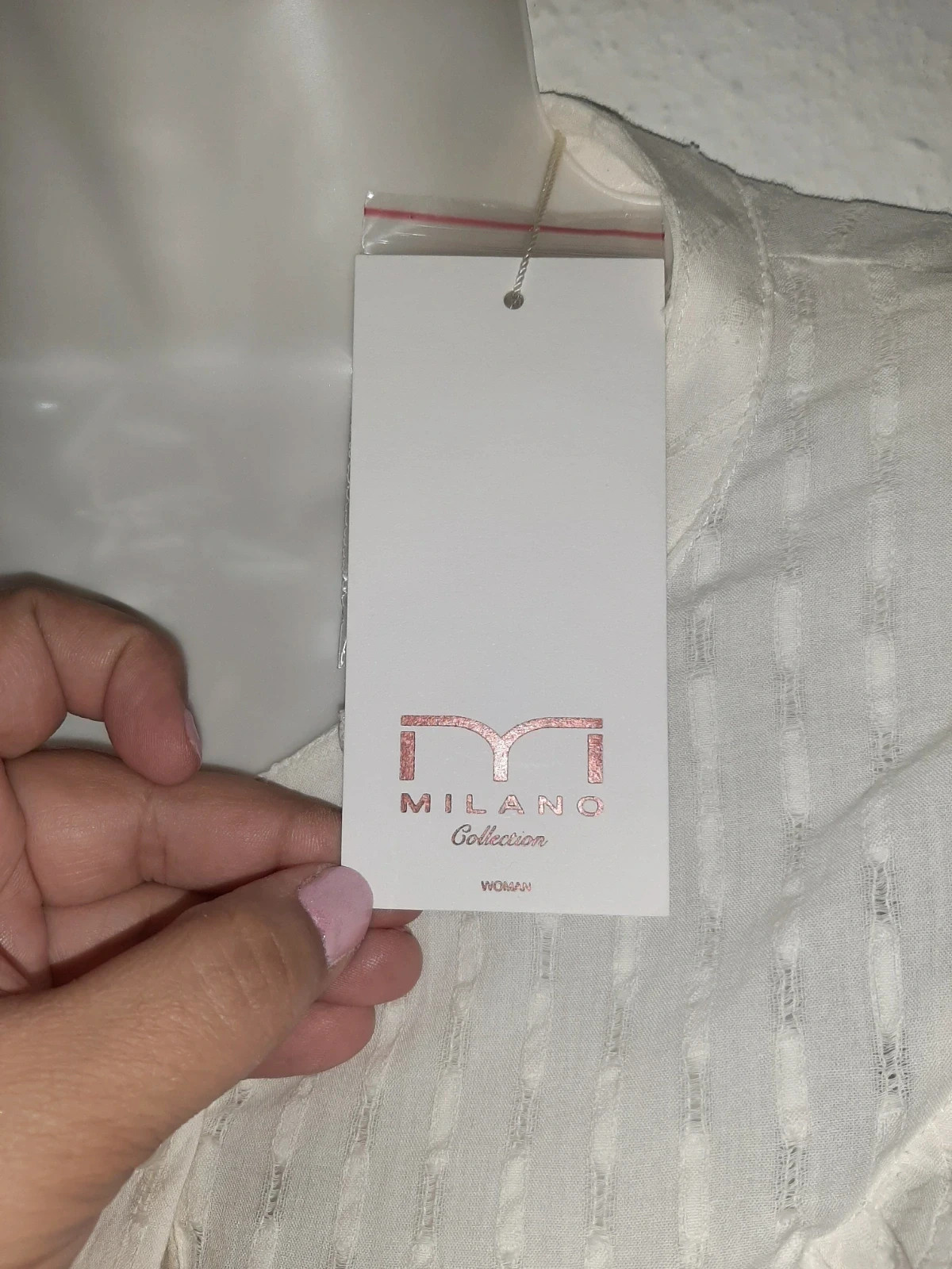 Blusa blanca – taille XL / 42 / 14 2