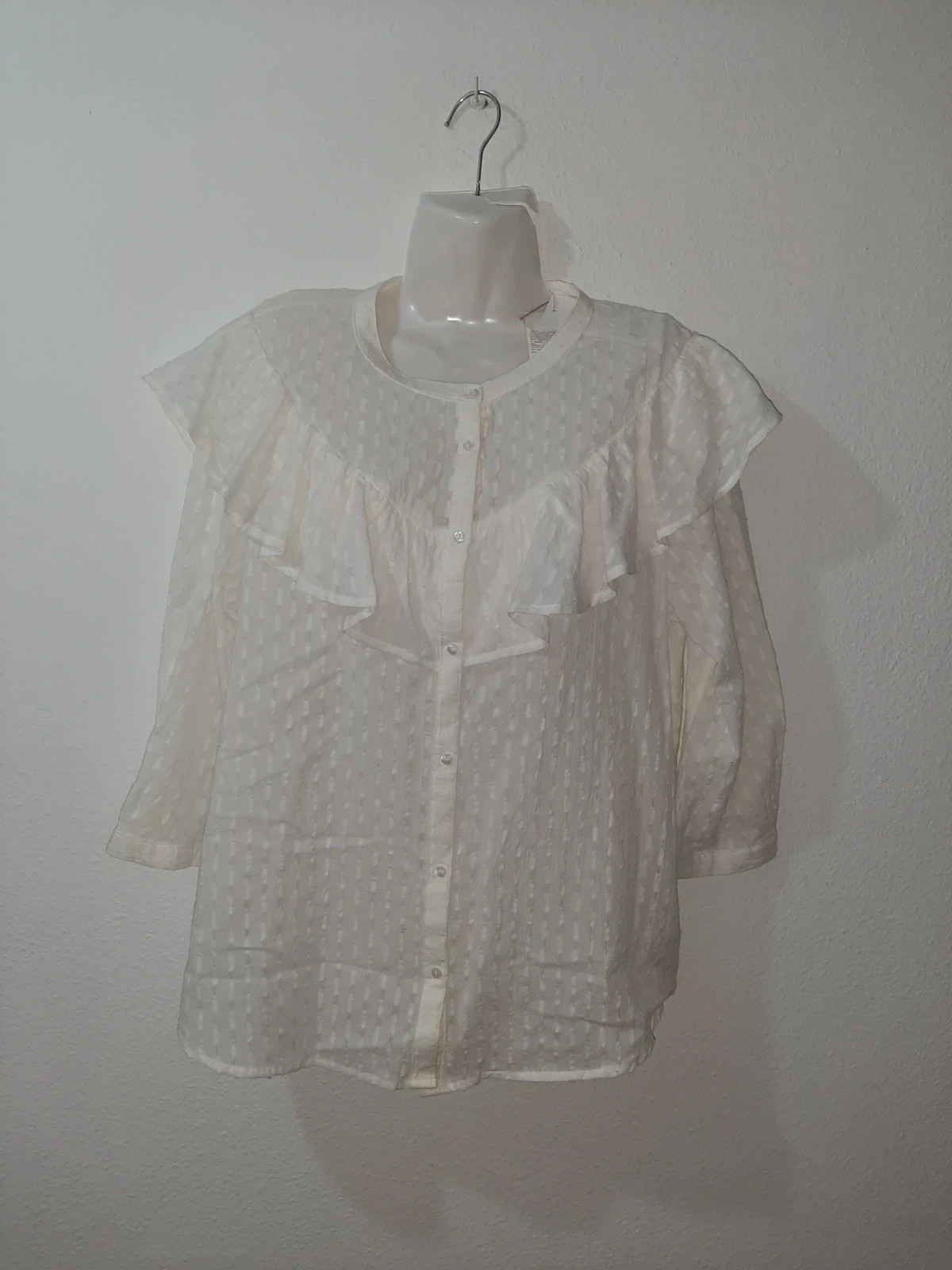 Blusa blanca – taille XL / 42 / 14