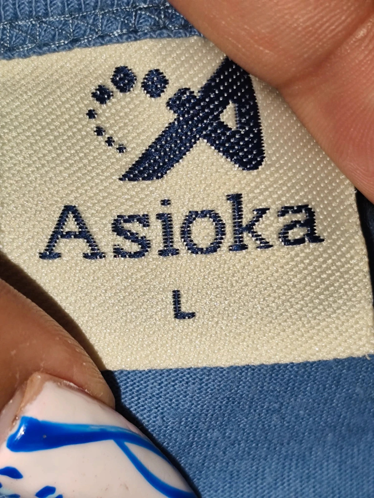 Camiseta azul – Asioka – taille L / 40 / 12 3