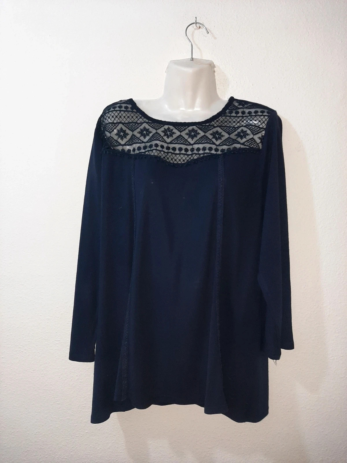 Blusa azul – taille XL / 42 / 14