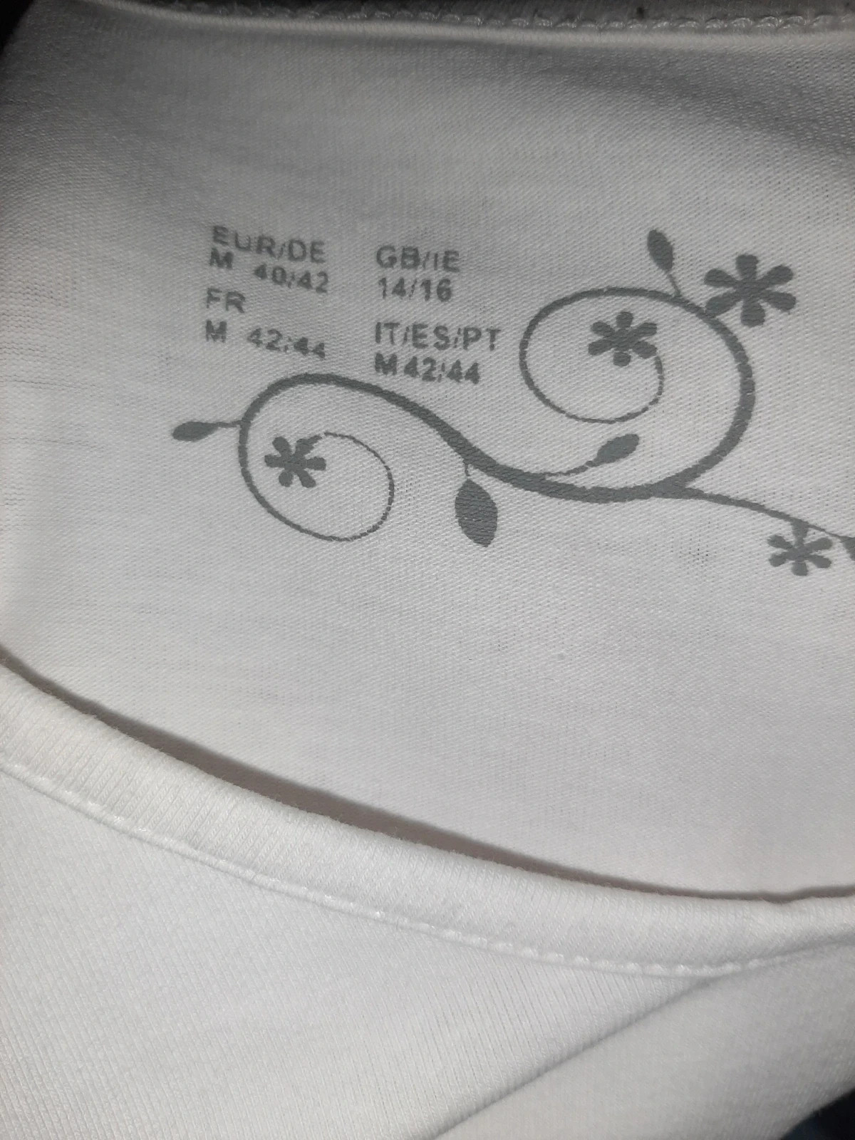 Blusa blanca – taille M / 38 / 10 3