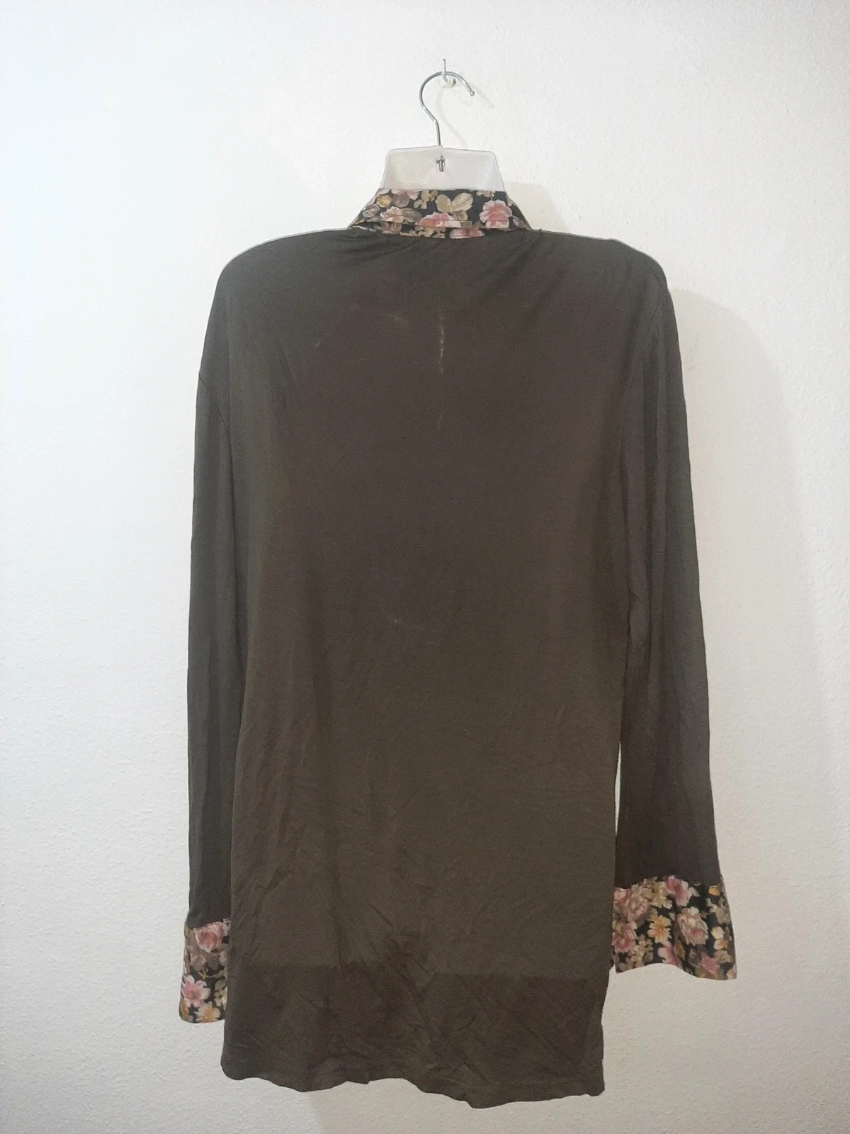 Blusa verde – taille L / 40 / 12 2