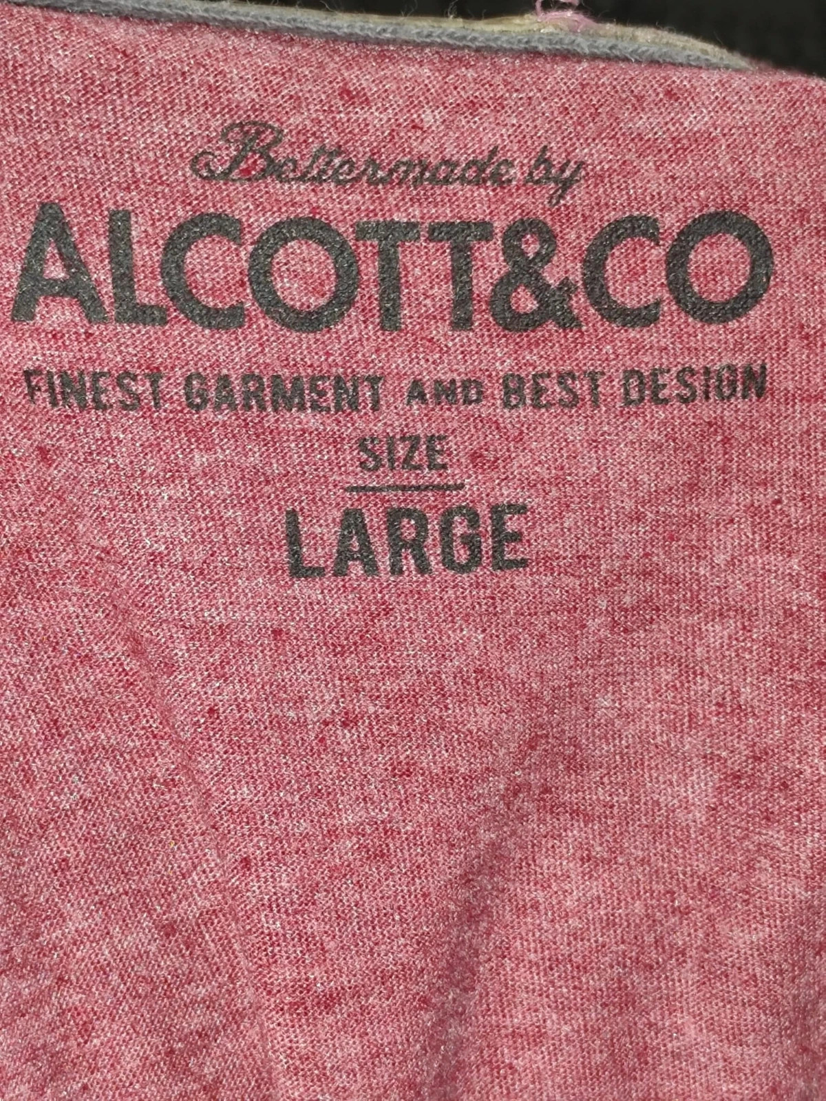 Camiseta granate – Alcott&Co – taille L 3