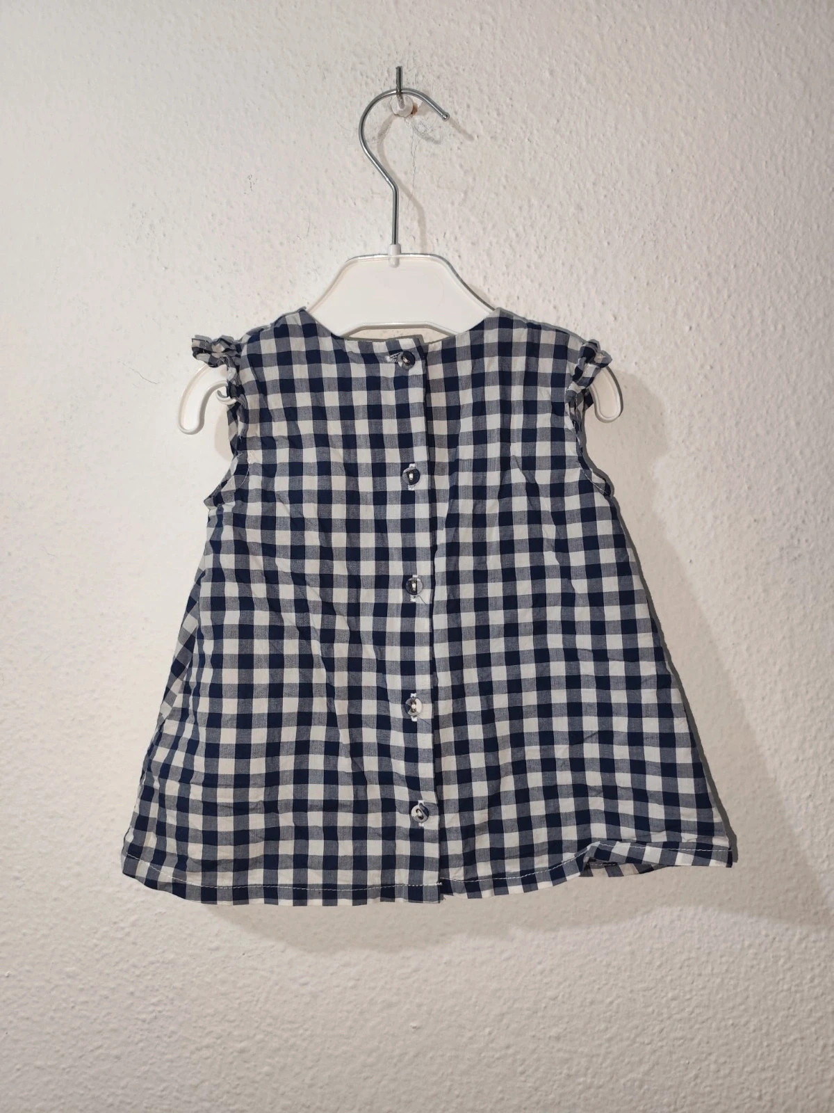 Vestido de cuadros – taille 9-12 mois / 74 cm 2