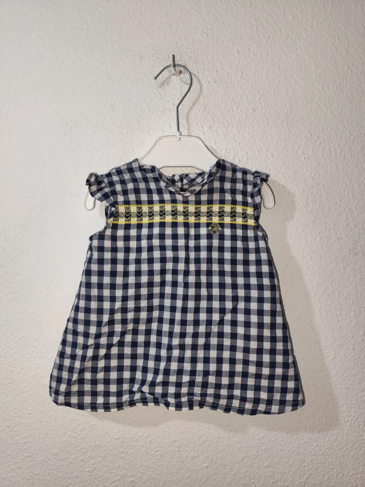 Vestido de cuadros – taille 9-12 mois / 74 cm