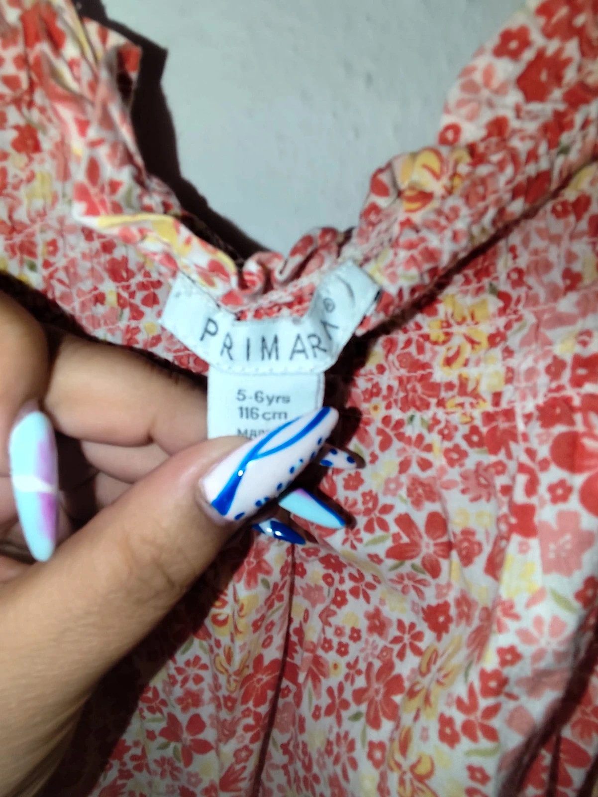Vestido floral – Primark – taille 6 ans / 116 cm 3