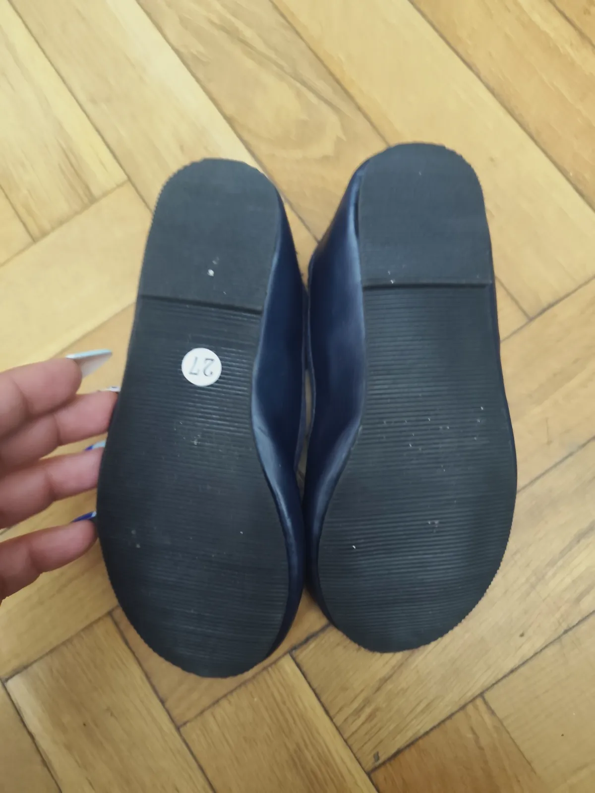 Bailarinas azules  – Unit Shoes – bleu marine – taille EU 27 2