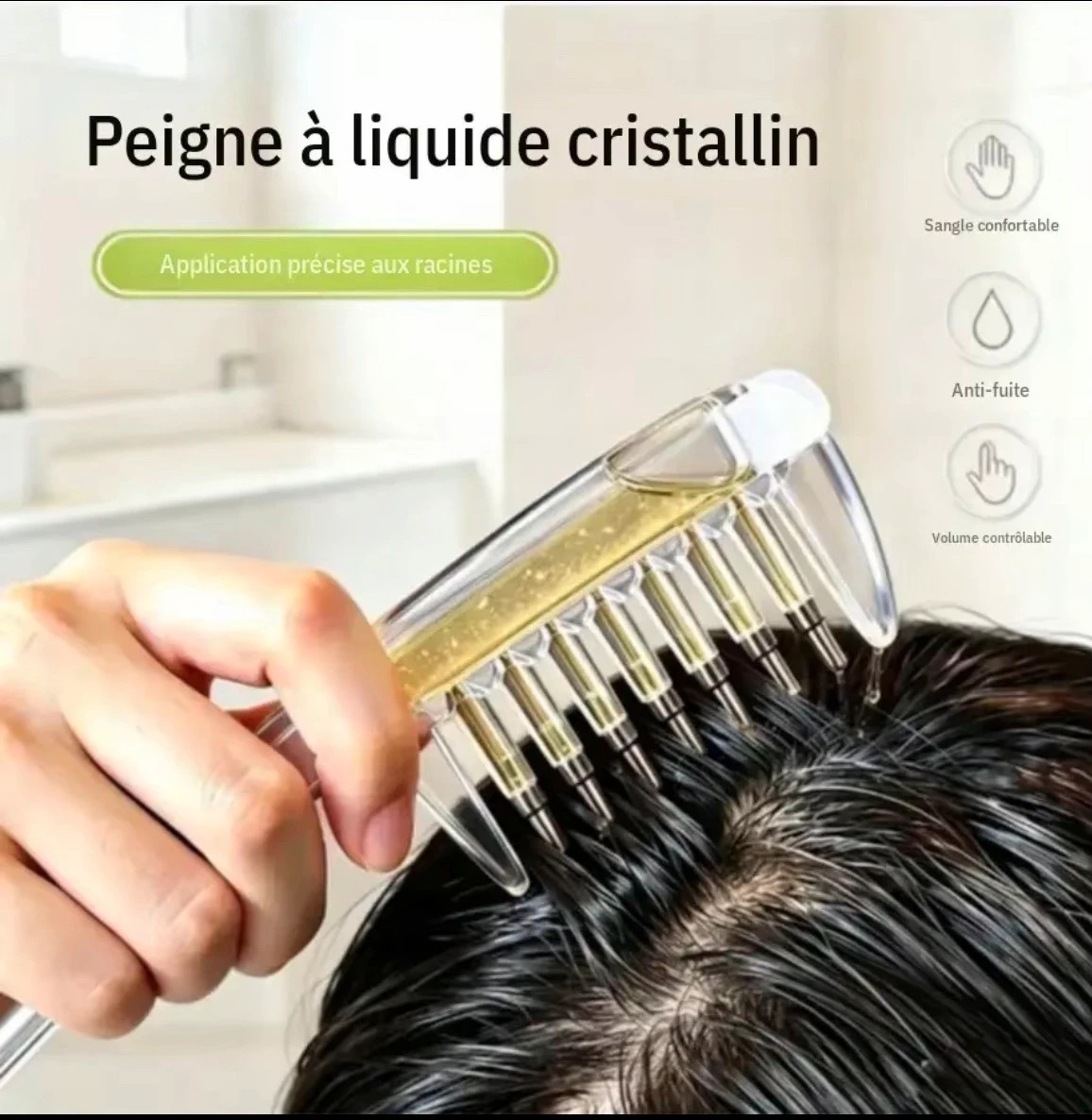 Peigne applicateur d’huile pour cuir chevelu – Accessories 2