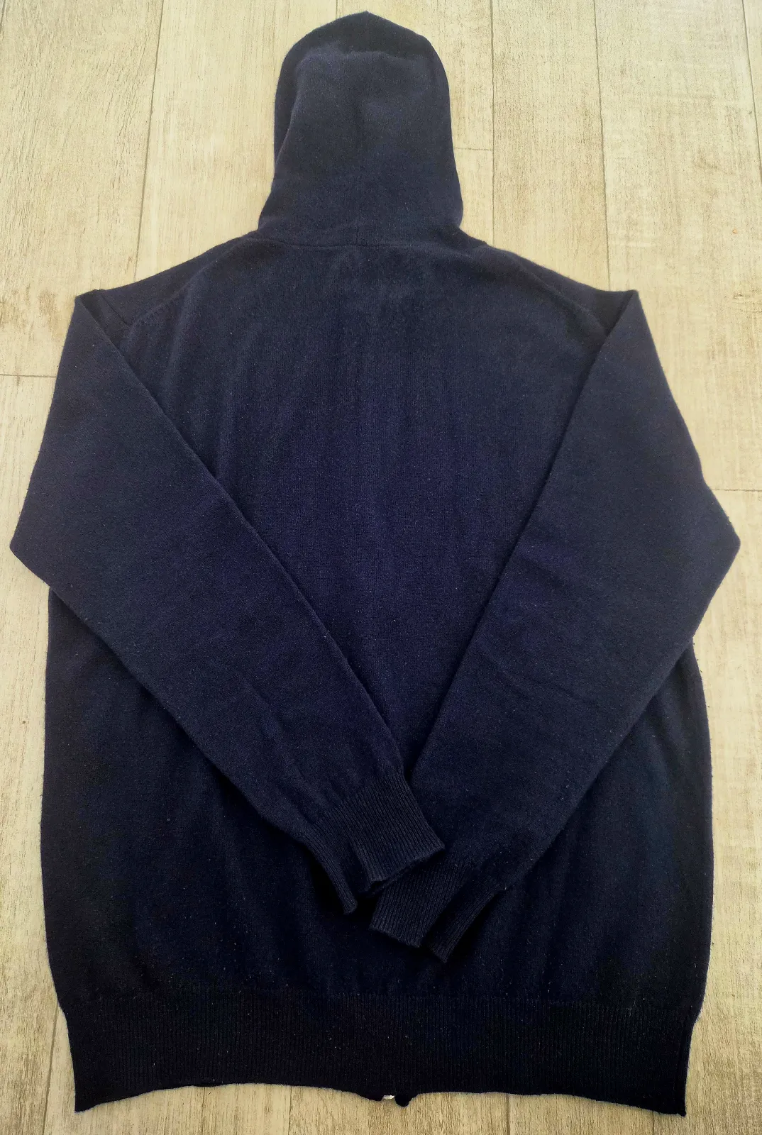 Pull à capuche zippé cachemire L – Mohagany – taille L 3