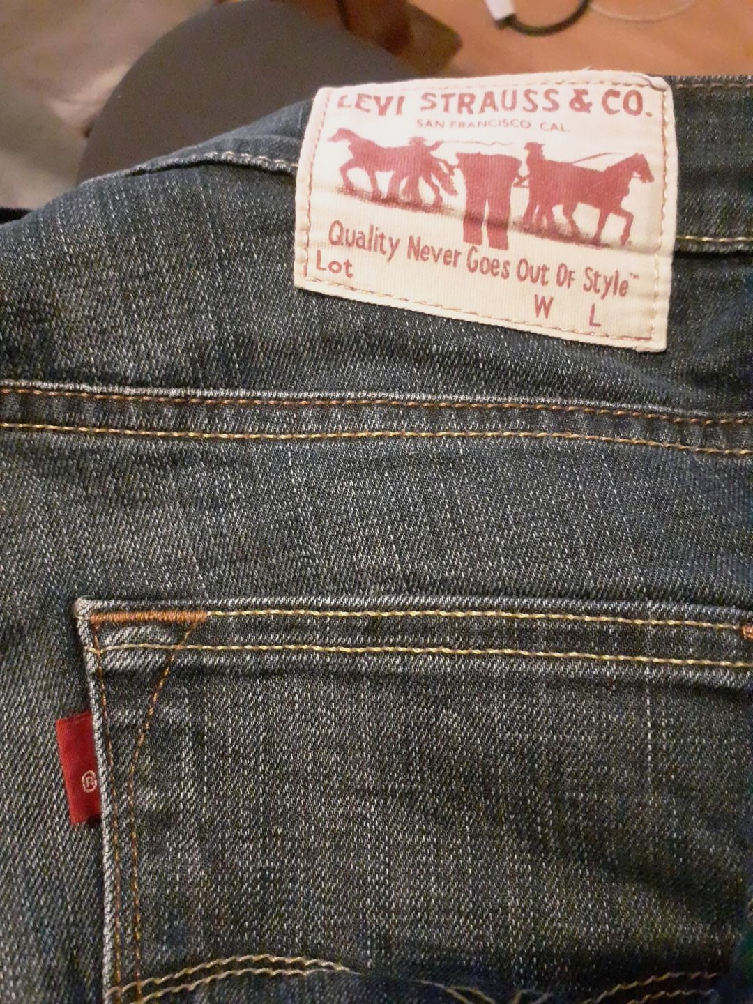 Jean en denim brut Levi's