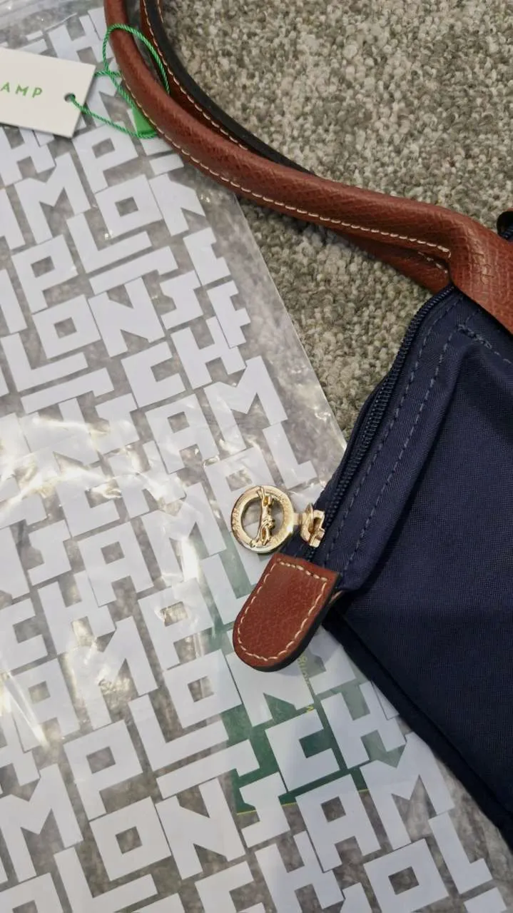 Sac cabas Longchamp Le Pliage bleu marine – Longchamp – taille Taille unique 4